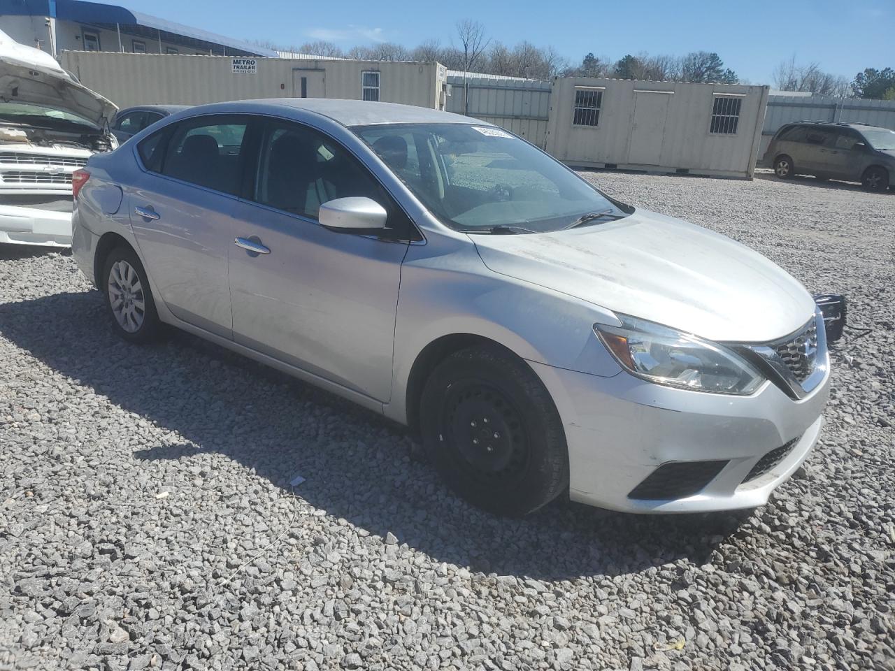 2018 Nissan Sentra VIN 3N1AB7APXJY228469 Copart auction photo, front end damage thumbnail 4