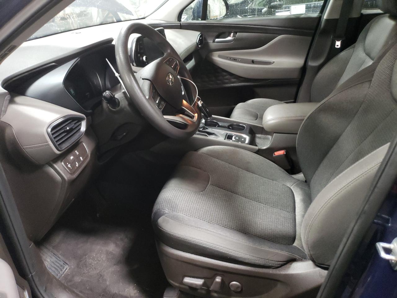 2020 Hyundai Santa Fe VIN 5NMS3CADXLH236145 Copart auction photo, front end damage thumbnail 7