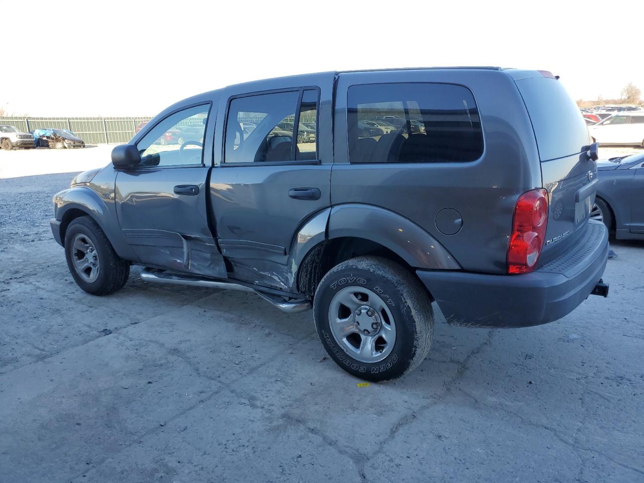 2004 Dodge Durango VIN 1D4HB38N84F200435 Copart auction photo, side damage thumbnail 2