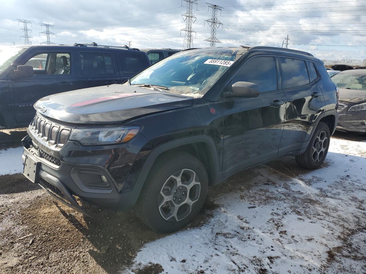 2022 Jeep Compass VIN 3C4NJDDB3NT184334