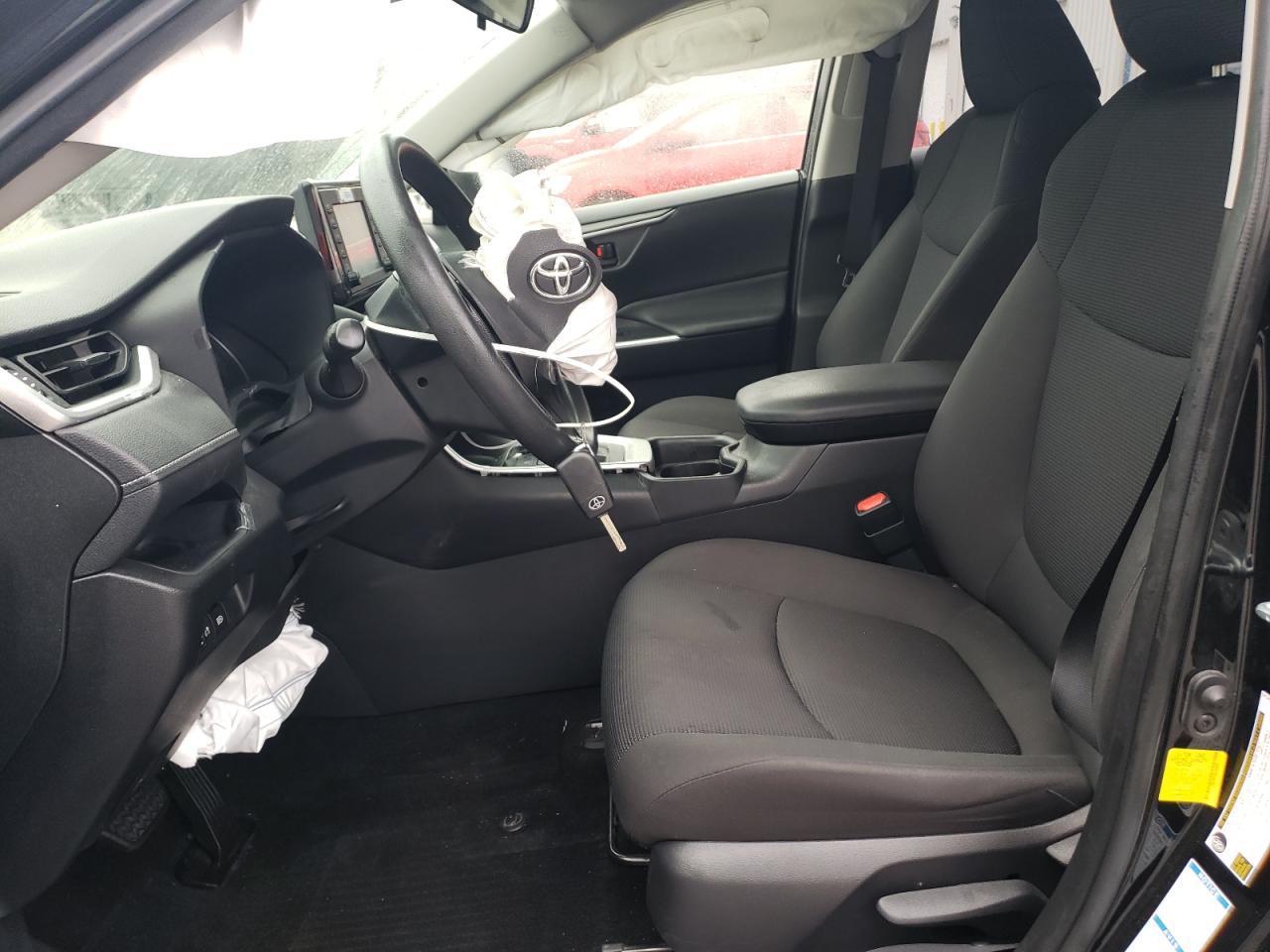 2019 Toyota RAV 4 VIN JTMG1RFV2KJ014434 Copart auction photo, front end / side damage thumbnail 7