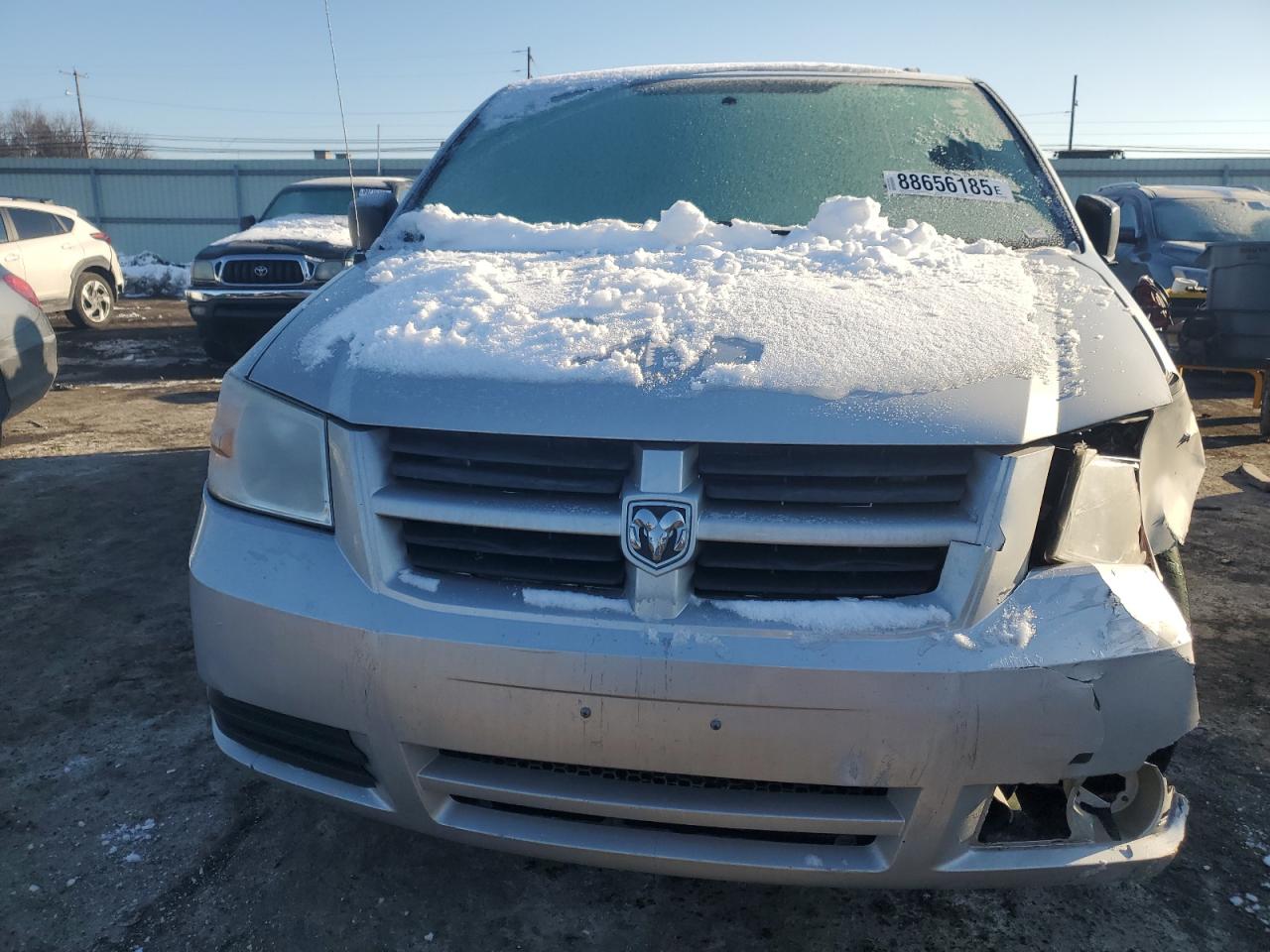 2010 Dodge Caravan VIN 2D4RN4DE8AR429984 Copart auction photo, front end damage thumbnail 5