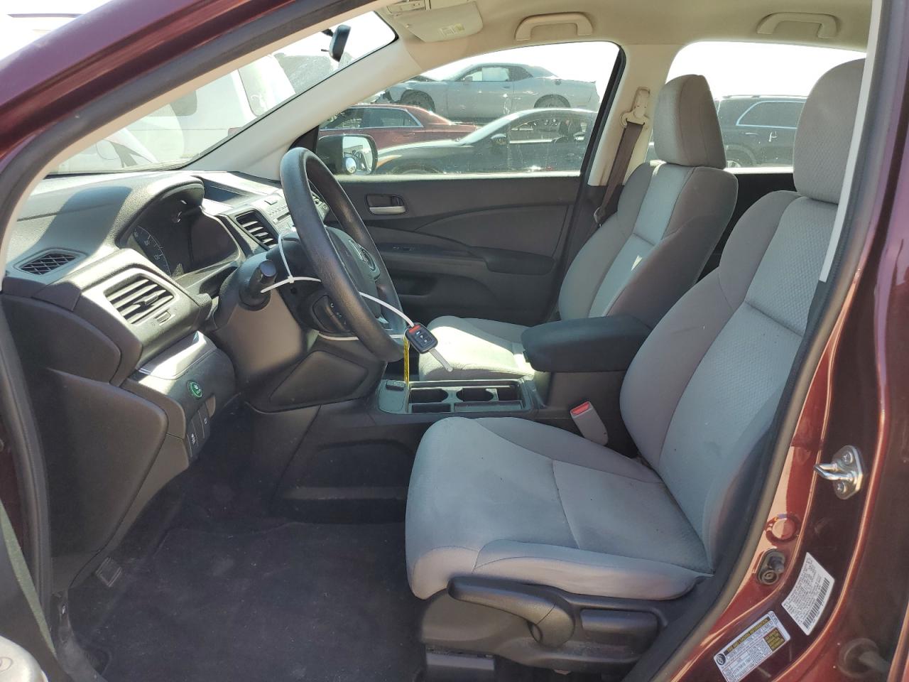 2015 Honda CR-V VIN 2HKRM3H37FH548360 Copart auction photo, front end / minor dent/scratches damage thumbnail 7