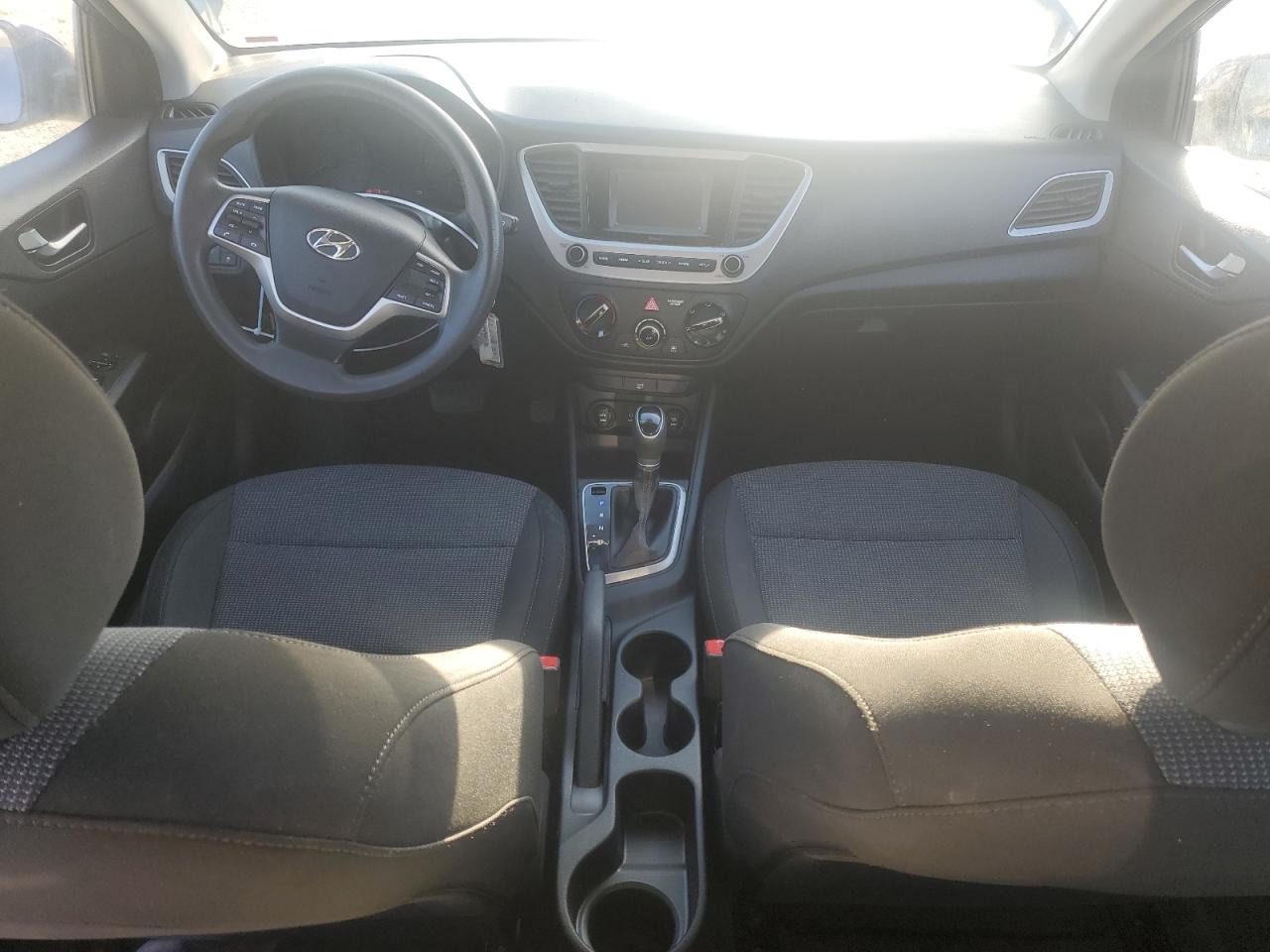 2019 Hyundai Accent VIN 3KPC24A30KE059566 Copart auction photo, front end damage thumbnail 8