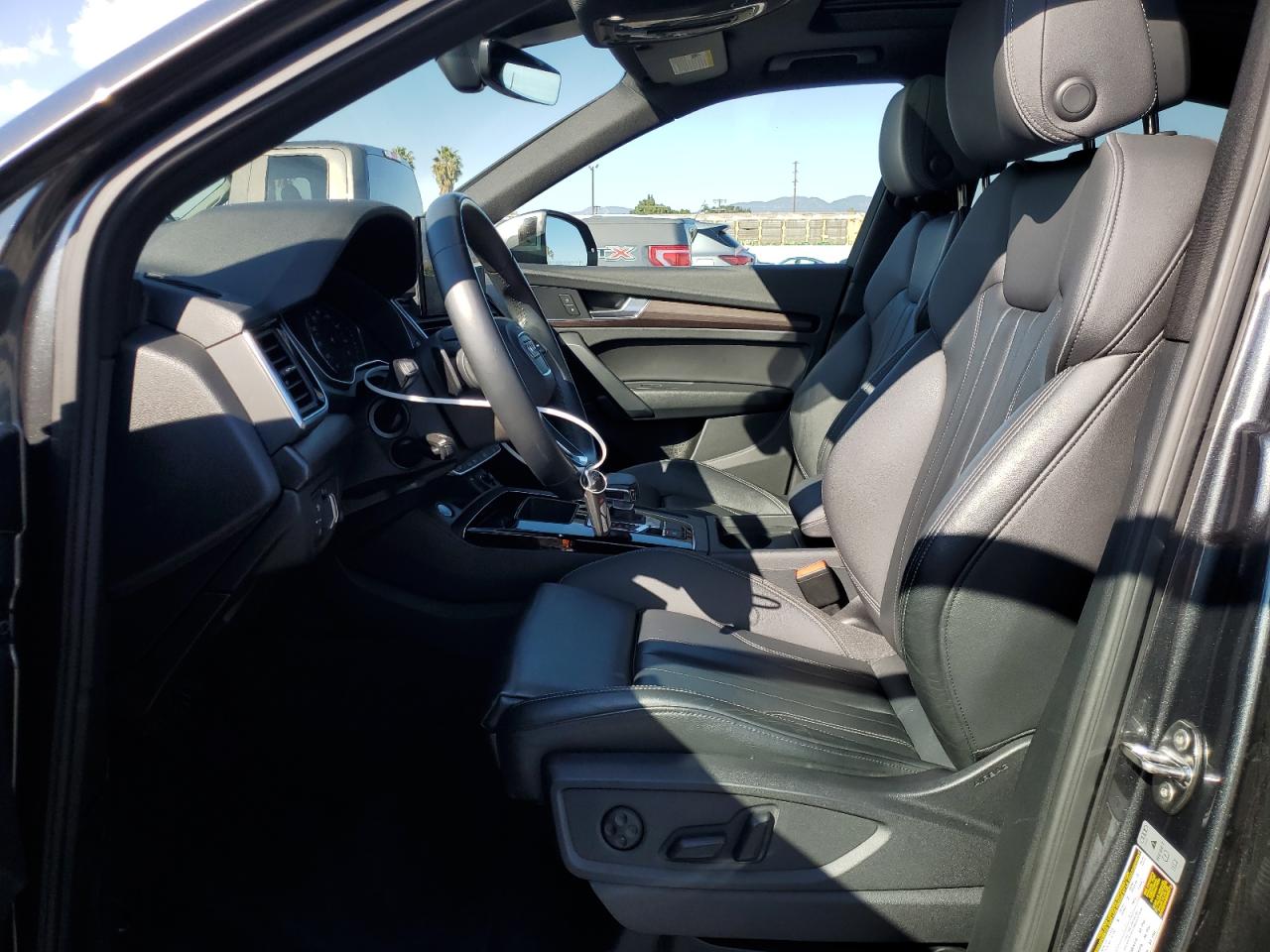 2023 Audi Q5 VIN WA14AAFY3P2042558 Copart auction photo, rear end / front end damage thumbnail 7