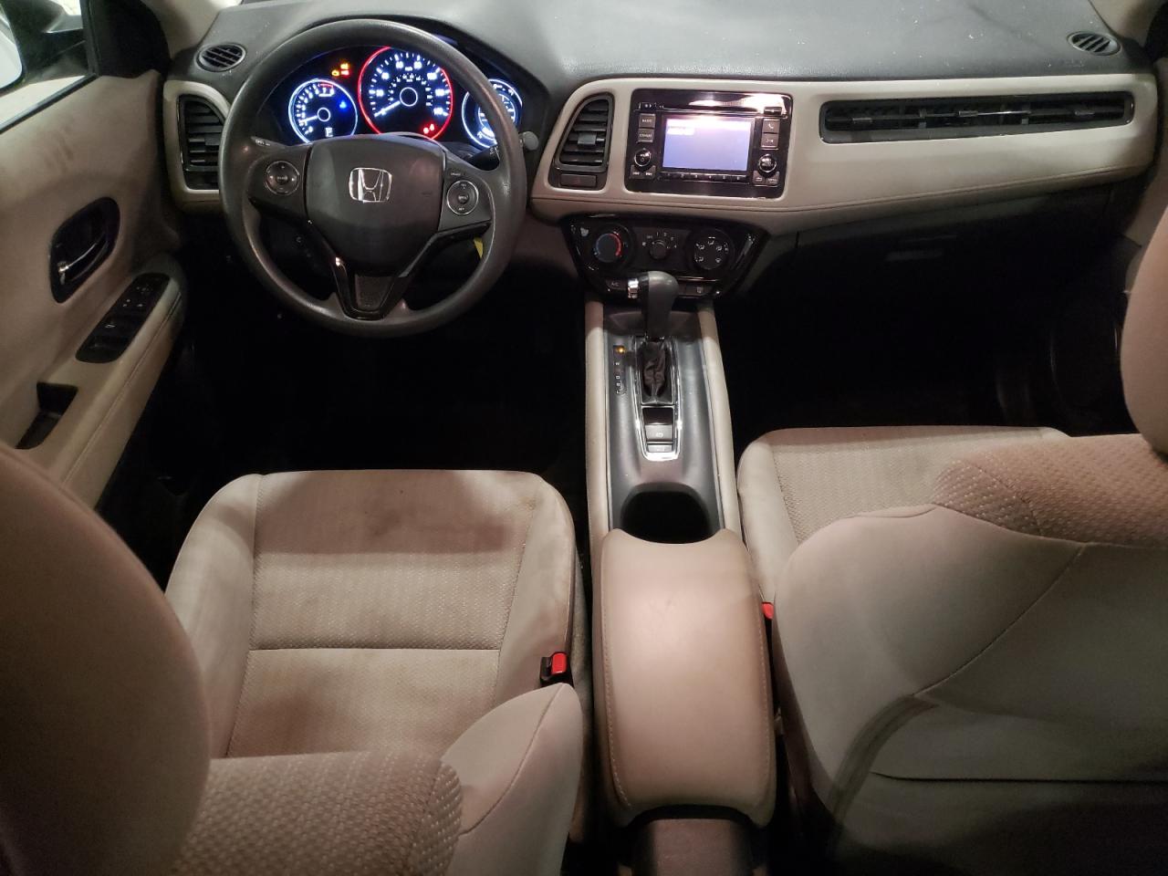2018 Honda HR-V VIN 3CZRU6H31JM709039 Copart auction photo, front end / side damage thumbnail 8