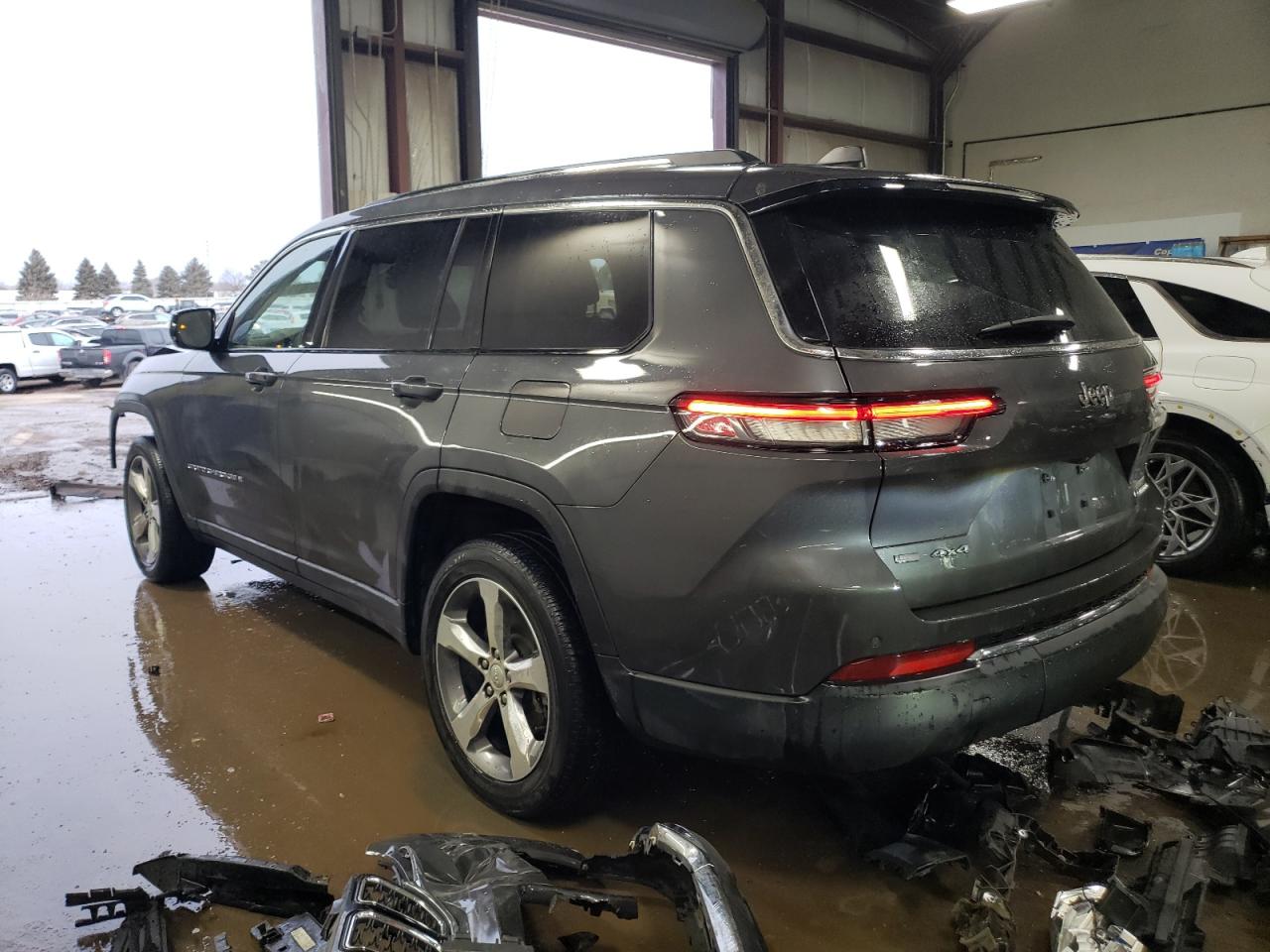2021 Jeep Grand Cherokee VIN 1C4RJKBG6M8150809 Copart auction photo, front end damage thumbnail 2