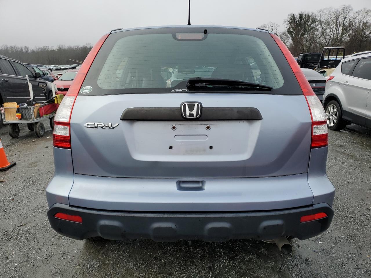 2009 Honda CR-V VIN 5J6RE48359L028753 Copart auction photo, front end damage thumbnail 6
