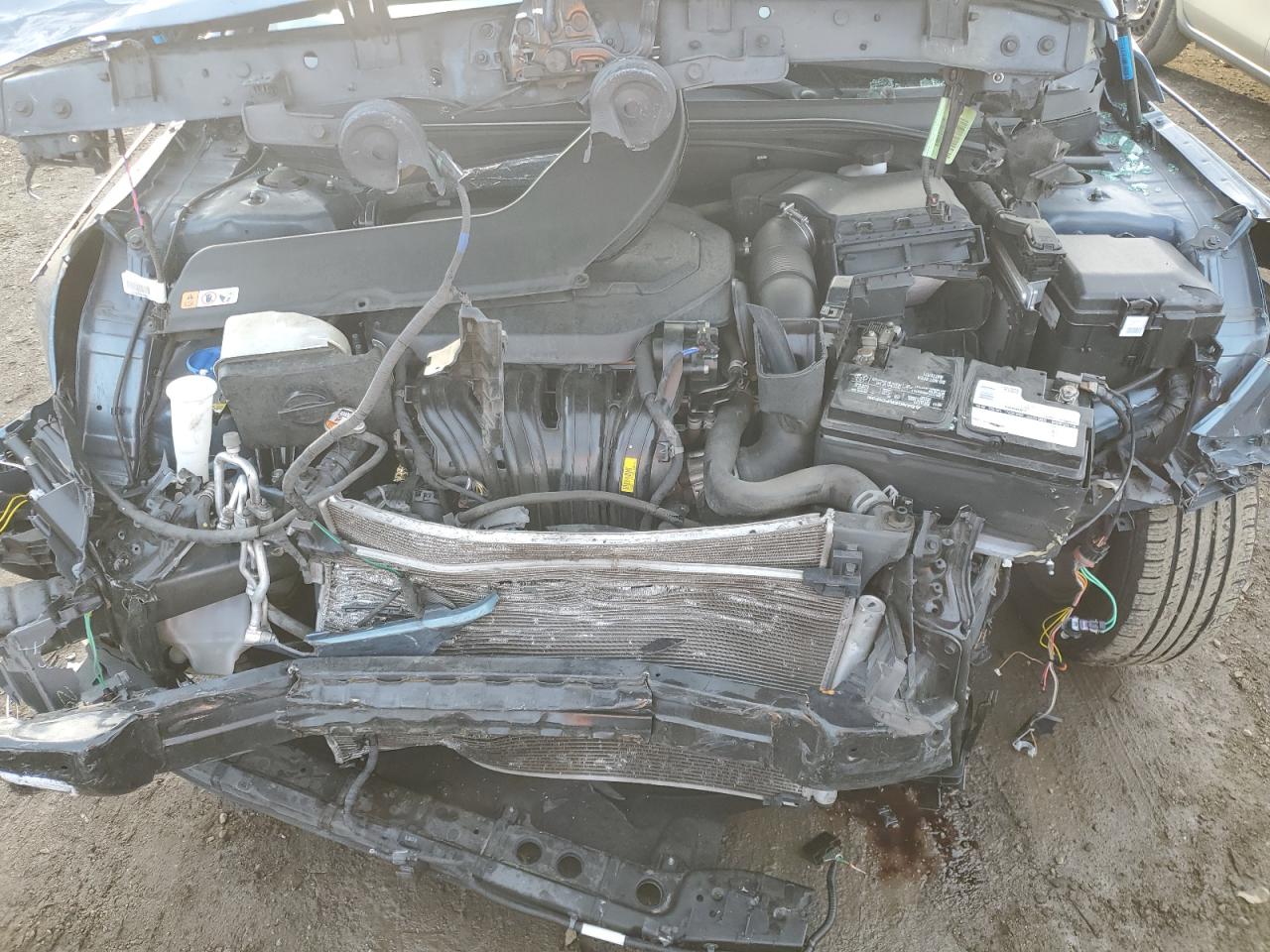2016 Hyundai Sonata VIN 5NPE24AF0GH396311 Copart auction photo, front end damage thumbnail 11