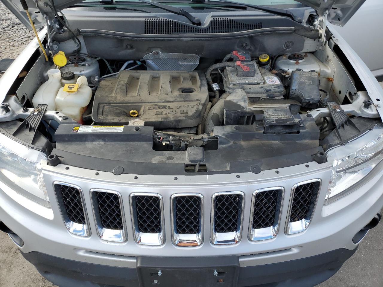 2012 Jeep Compass VIN 1C4NJDEB2CD650997 Copart auction photo, rear end damage thumbnail 13