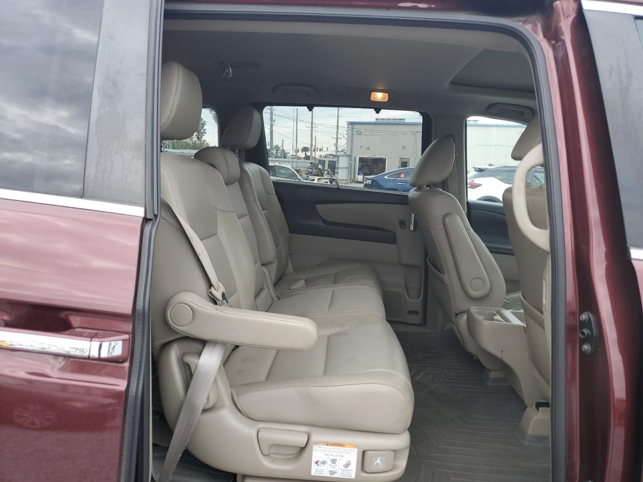 2016 Honda Odyssey VIN 5FNRL5H62GB150448 Copart auction photo, rear end damage thumbnail 11