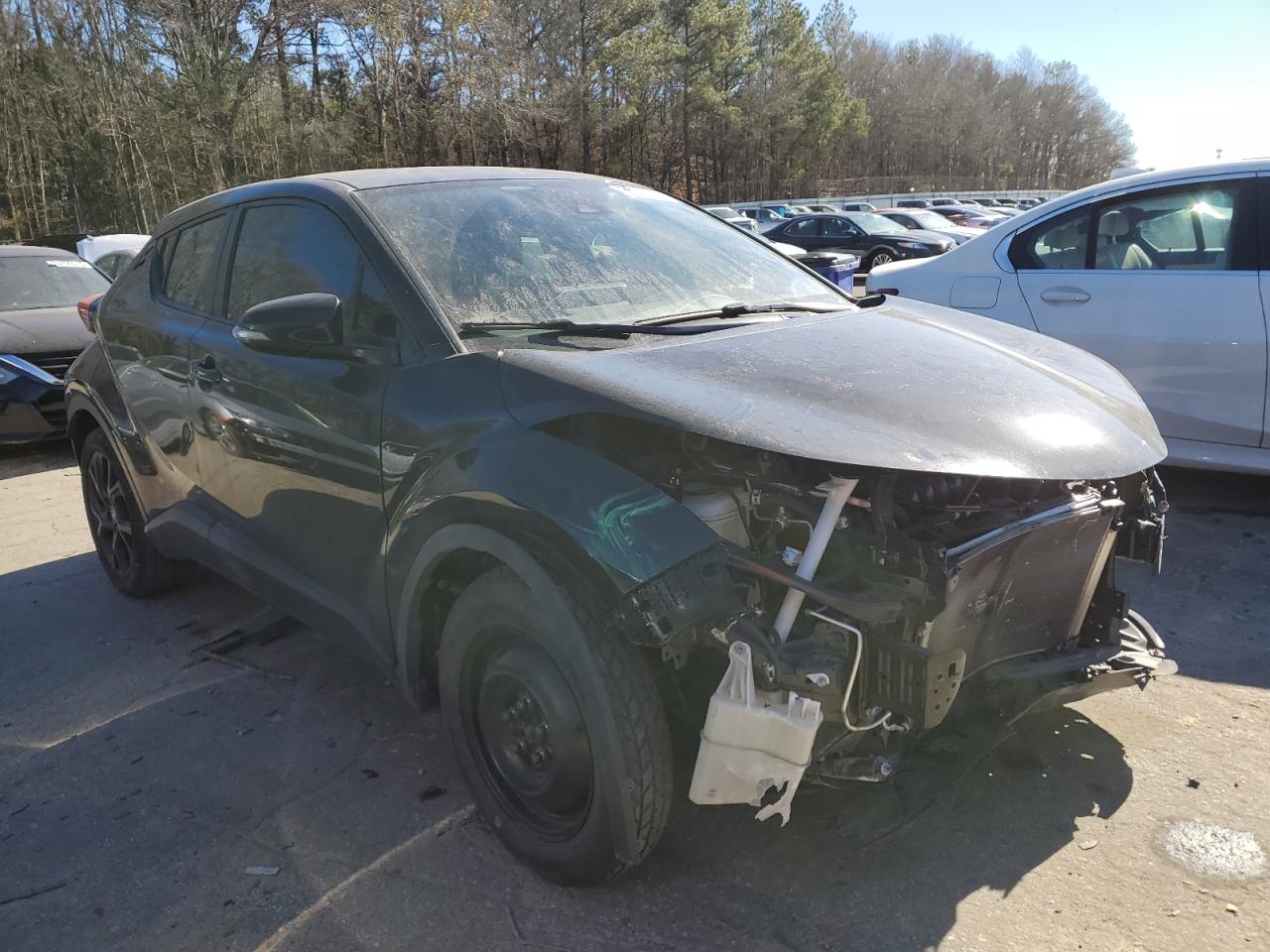 2022 Toyota C-HR VIN JTNKHMBX4N1131061 Copart auction photo, front end damage thumbnail 4