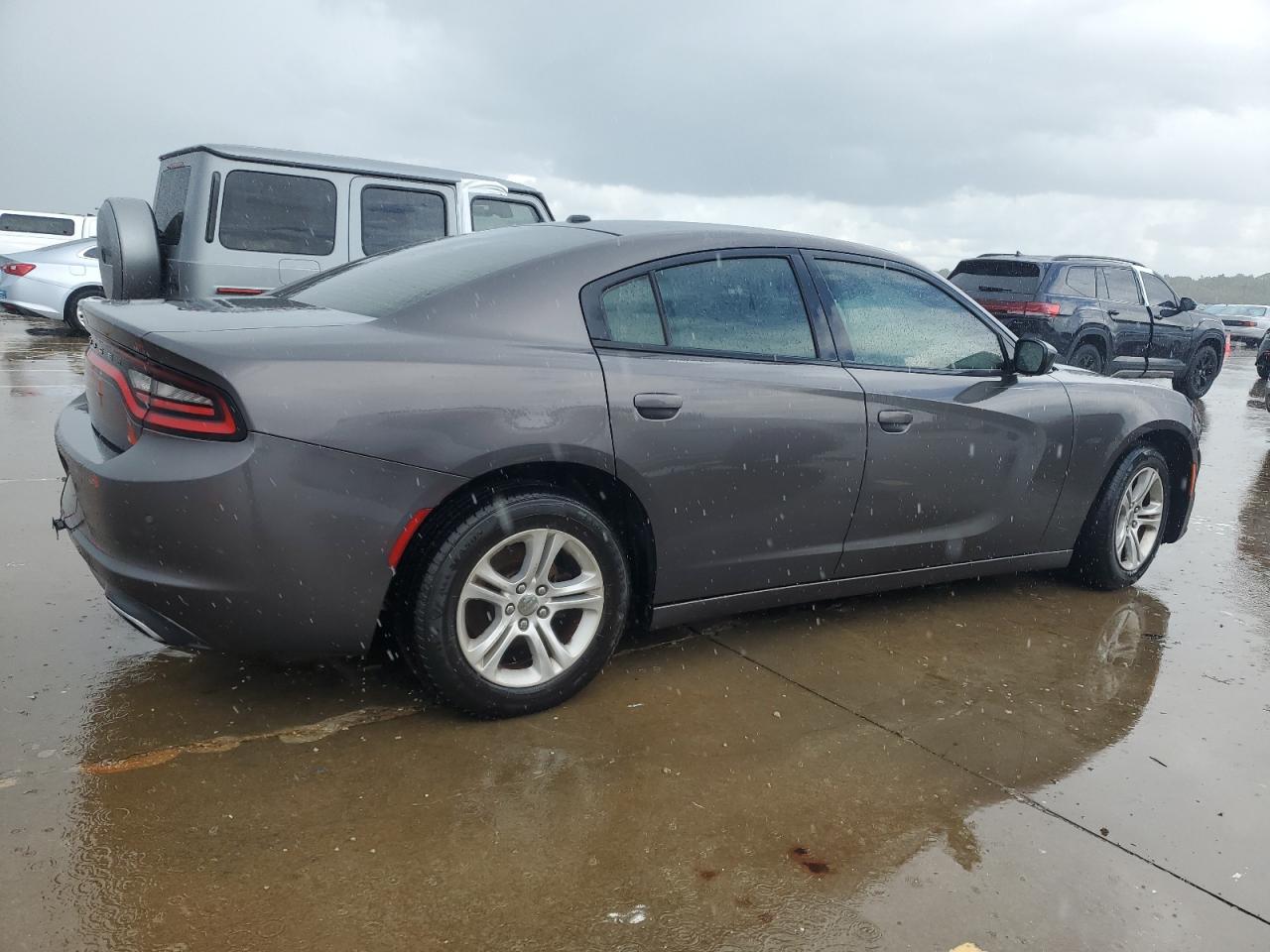 2015 Dodge Charger VIN 2C3CDXBGXFH738644 Copart auction photo, water/flood damage thumbnail 3