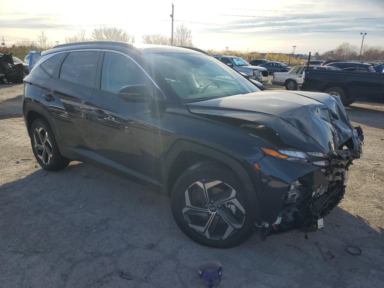 2024 Hyundai Tucson VIN KM8JCCD13RU241391 Copart auction photo, front end / mechanical damage thumbnail 4