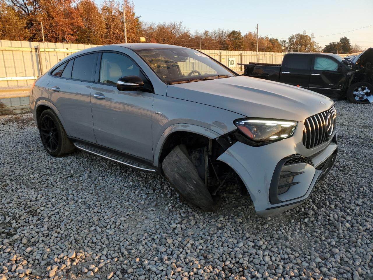2024 Mercedes-Benz GLE VIN 4JGFD6BBXRB006577 Copart auction photo, front end / all over damage thumbnail 4