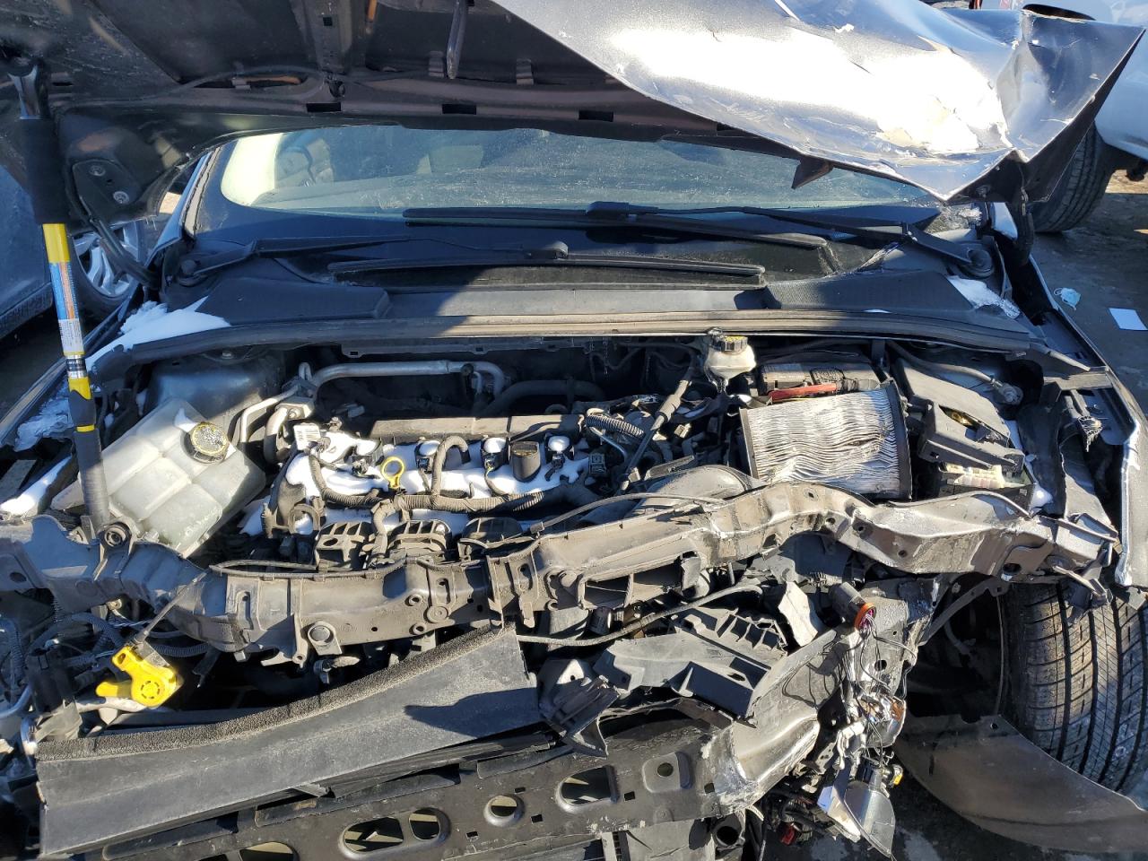 2017 Ford Focus VIN 1FADP3K24HL232436 Copart auction photo, front end / rear end damage thumbnail 11