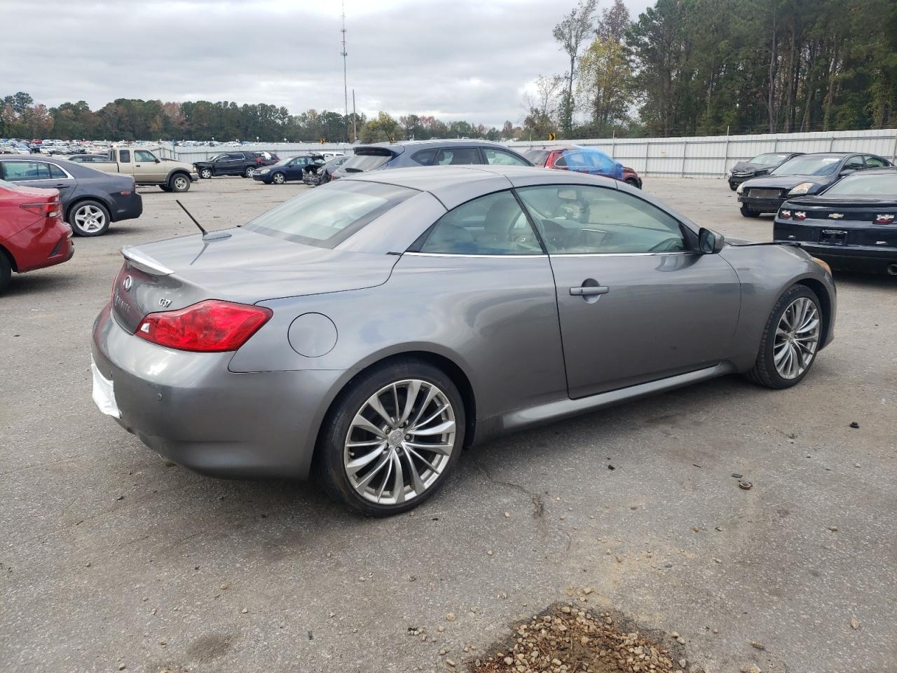 2011 Infiniti G VIN JN1CV6FE2BM952503 Copart auction photo, undercarriage damage thumbnail 3