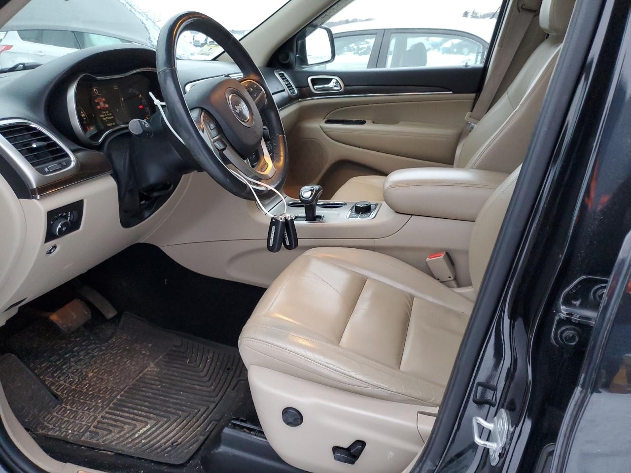 2014 Jeep Grand Cherokee VIN 1C4RJFBGXEC324791 Copart auction photo, front end / minor dent/scratches damage thumbnail 7