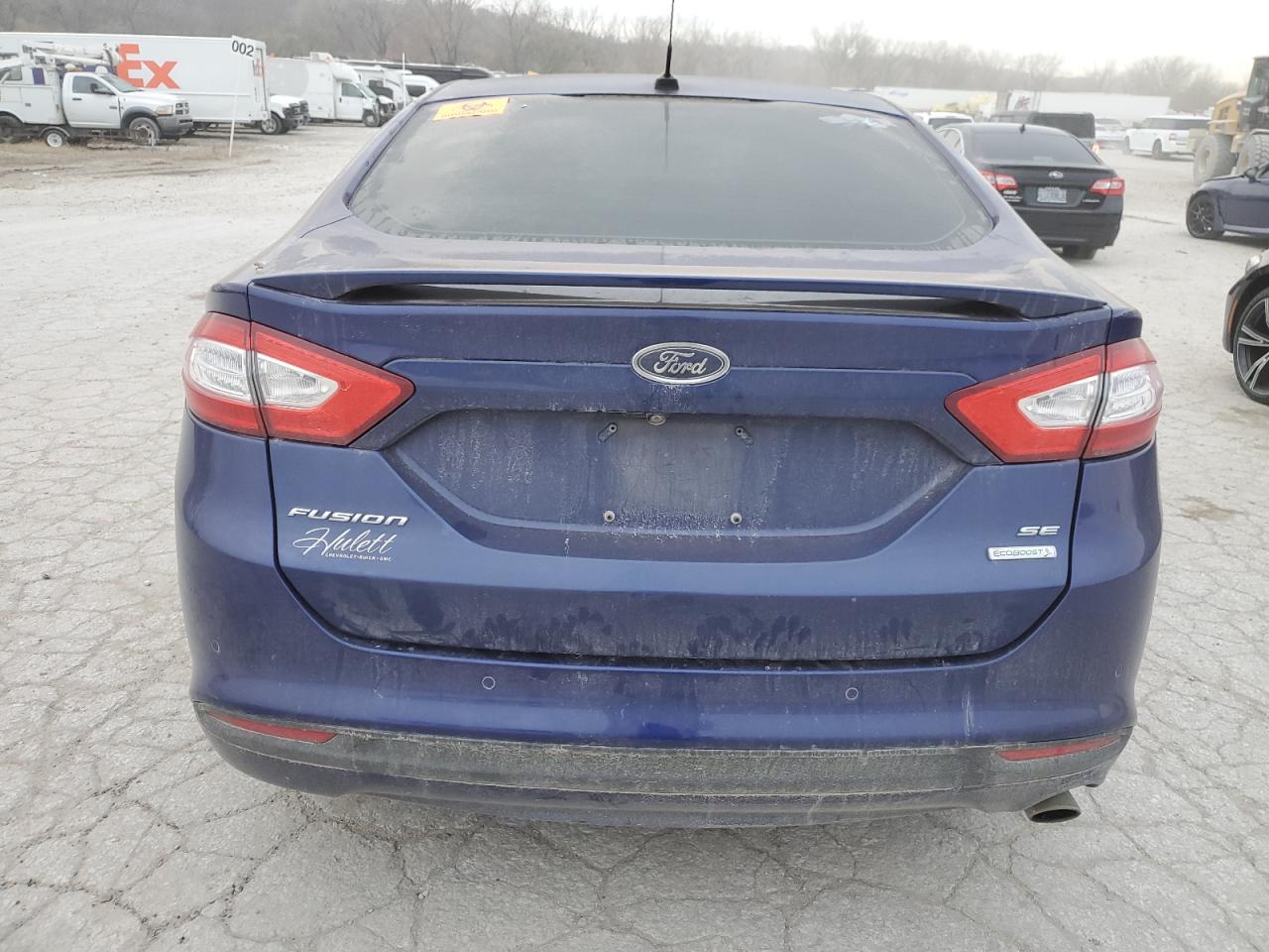2015 Ford Fusion VIN 1FA6P0HD1F5122316 Copart auction photo, front end damage thumbnail 6