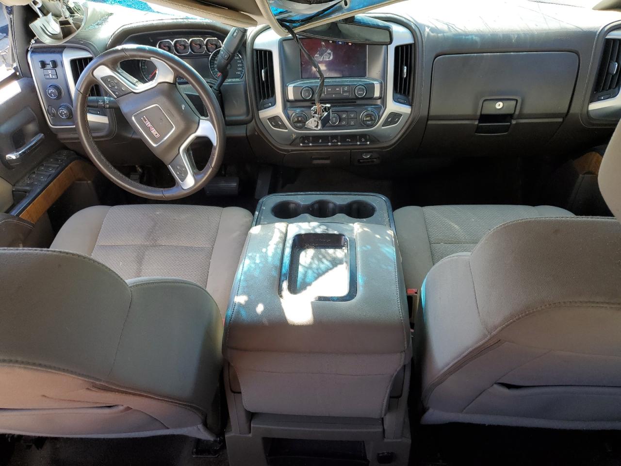 2017 GMC Sierra VIN 3GTU2MEC7HG297958 Copart auction photo, rollover damage thumbnail 8
