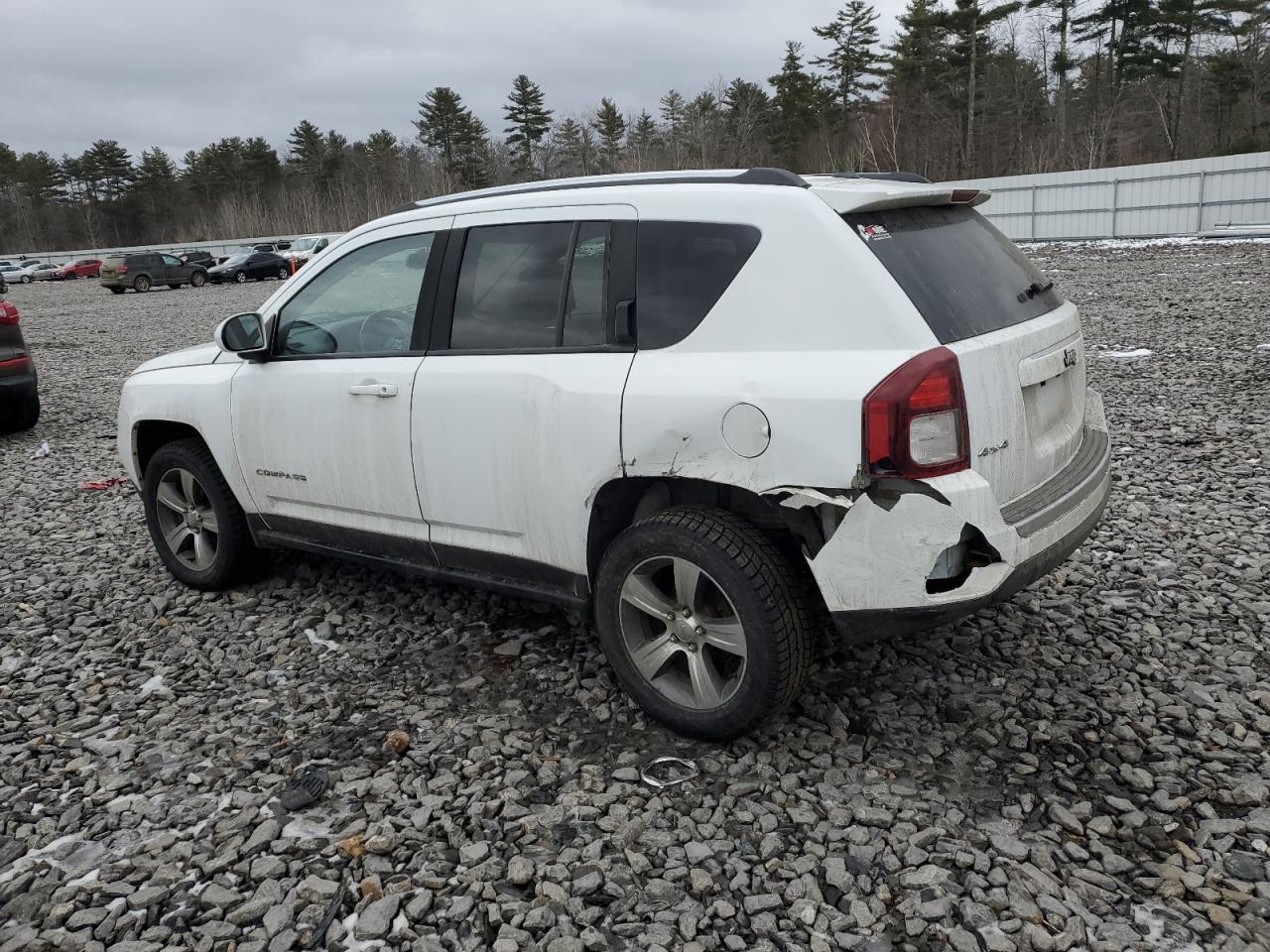 2016 Jeep Compass VIN 1C4NJDEB9GD658004 Copart auction photo, rear end damage thumbnail 2