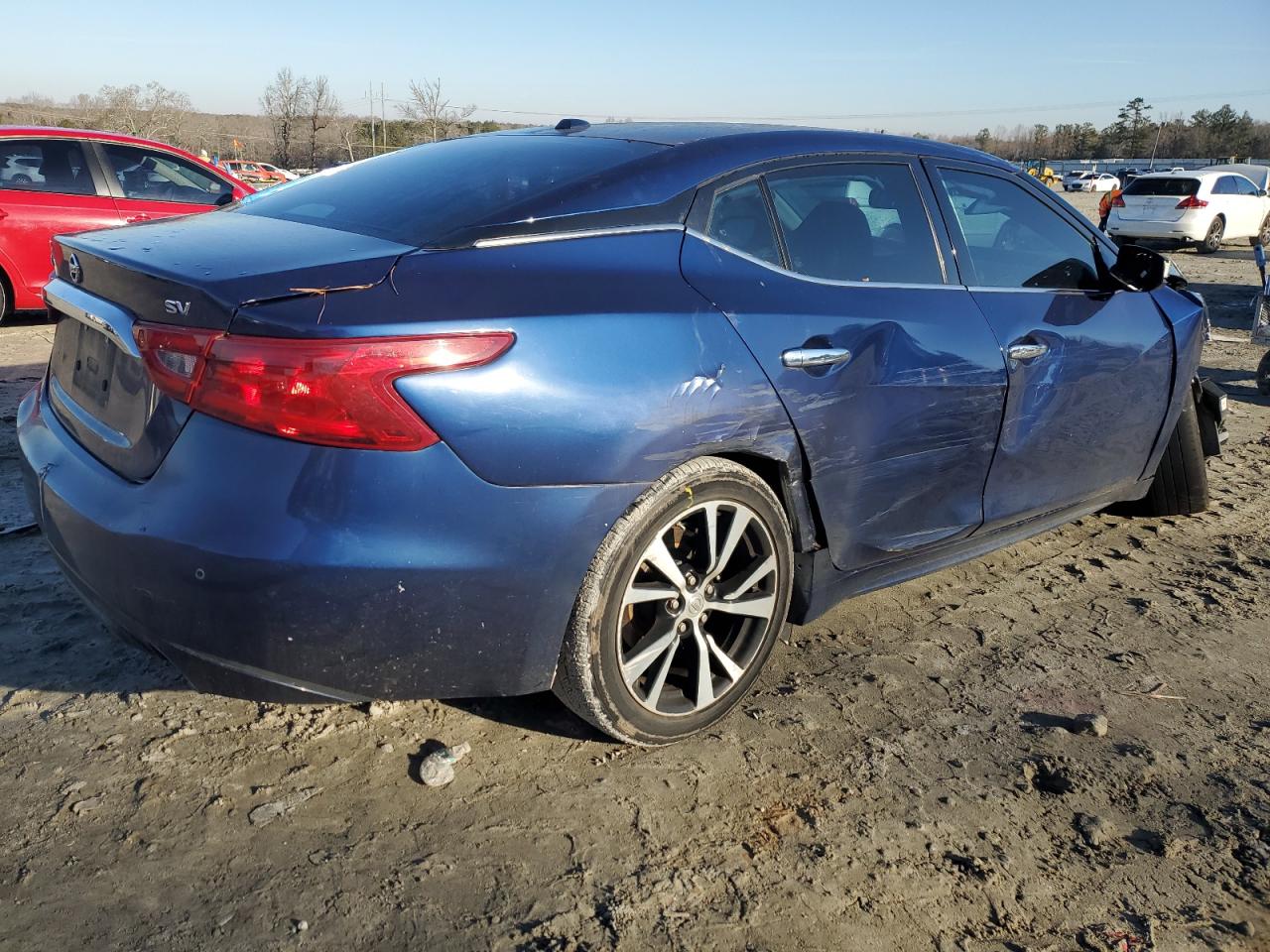 2018 Nissan Maxima VIN 1N4AA6AP5JC377865 Copart auction photo, all over damage thumbnail 3