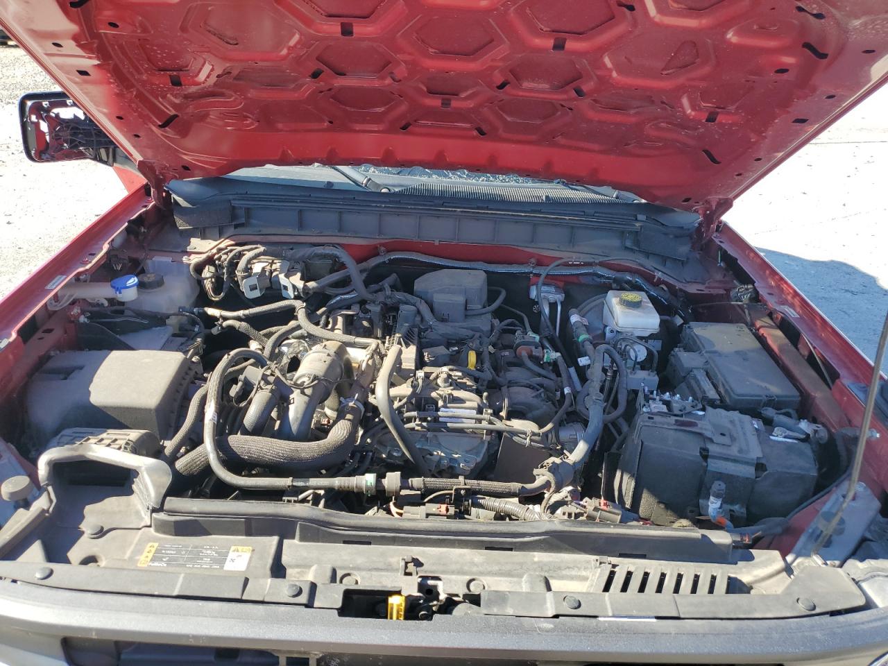 2021 Ford Bronco VIN 1FMDE5BH1MLB00420 Copart auction photo, all over damage thumbnail 12