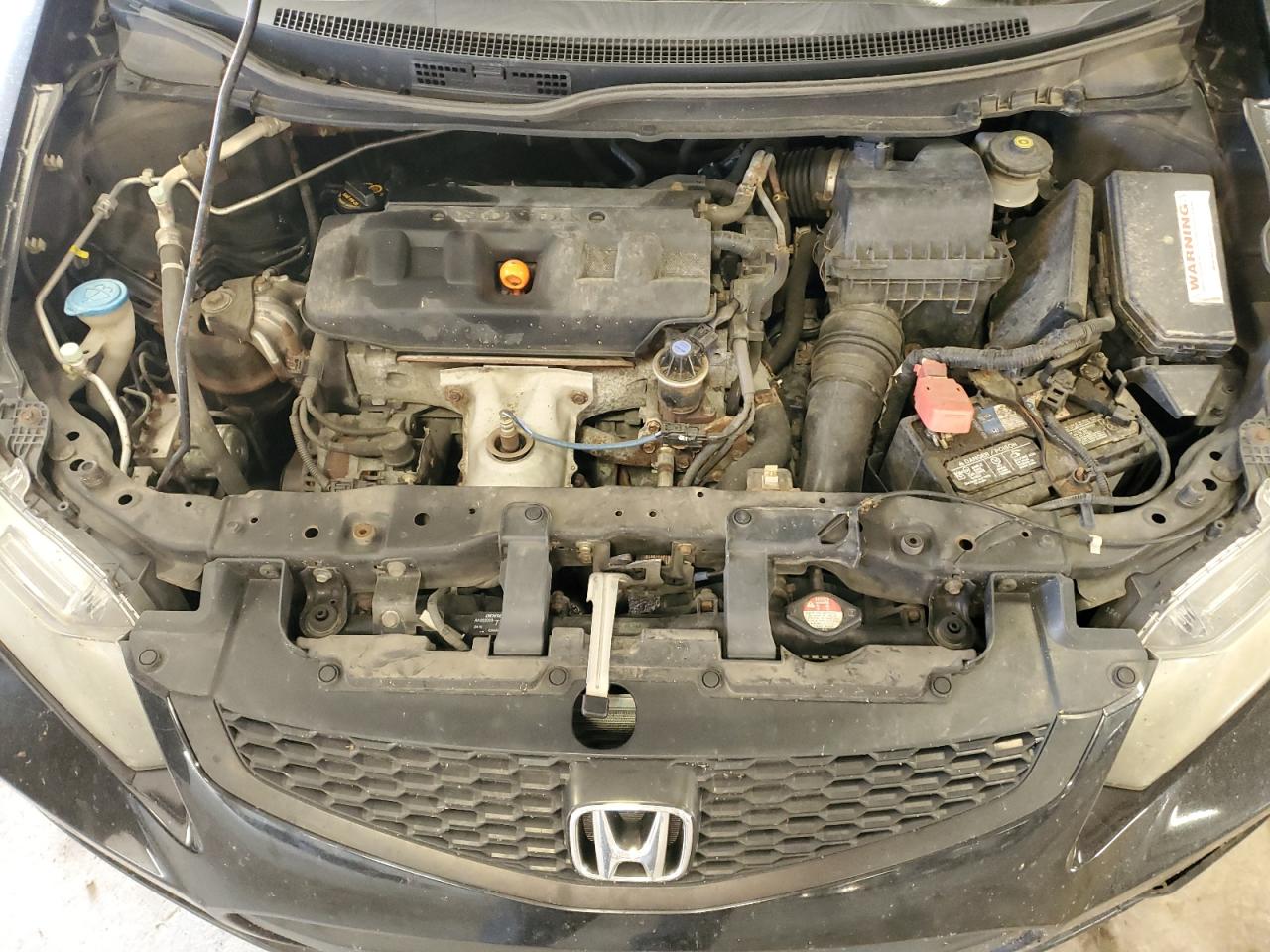 2012 Honda Civic VIN 2HGFG3B51CH501187 Copart auction photo, rear end damage thumbnail 12
