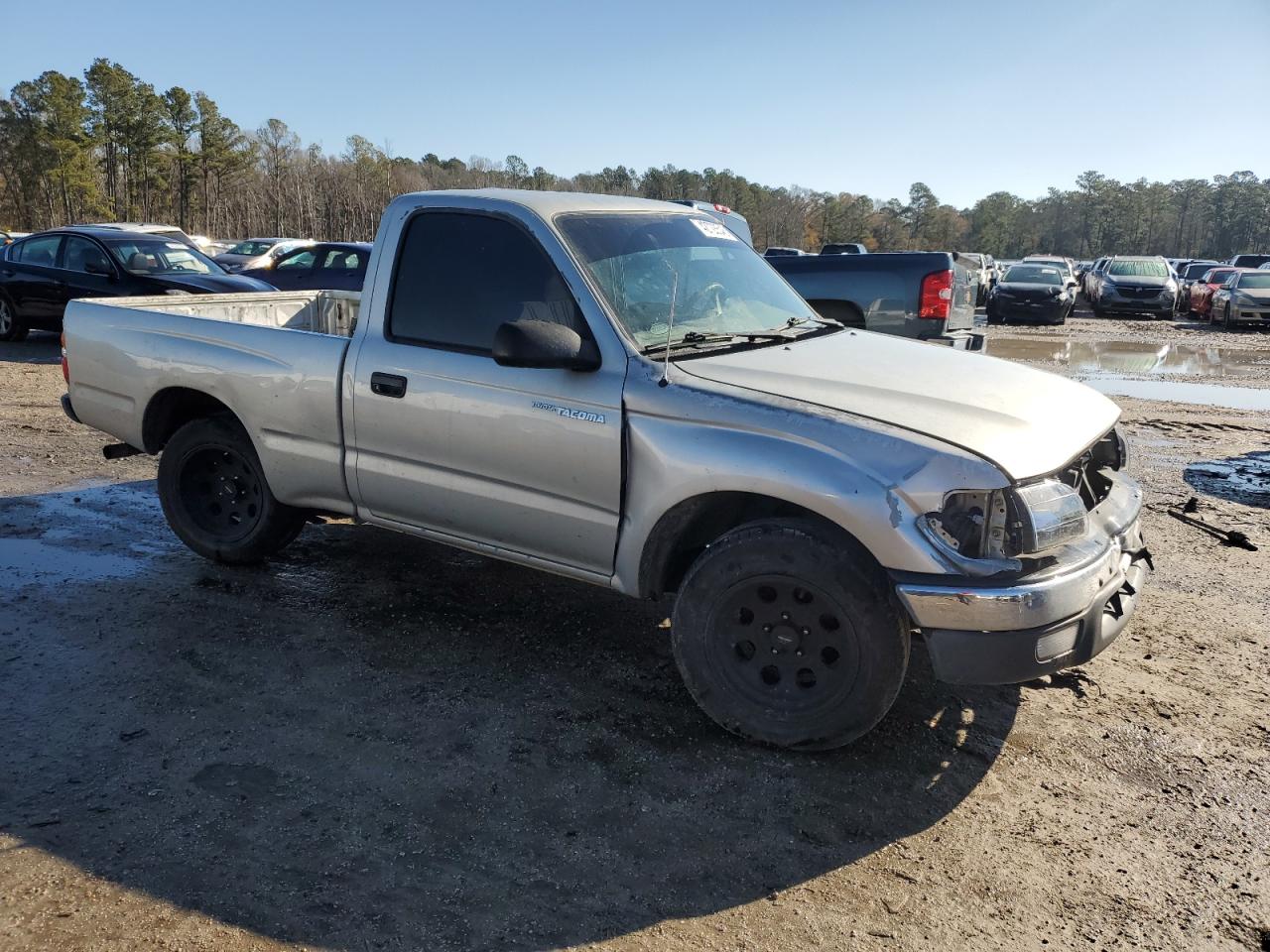 2004 Toyota Tacoma VIN 5TENL42N44Z442900 Copart auction photo, all over damage thumbnail 4