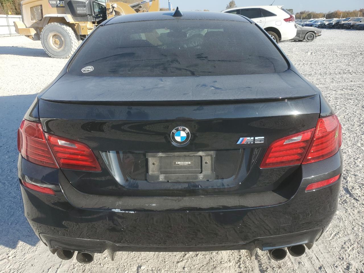 2015 BMW M5 VIN WBSFV9C52FD594673 Copart auction photo, front end damage thumbnail 6