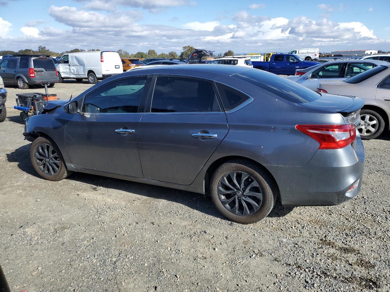2018 Nissan Sentra VIN 3N1AB7AP9JY249491 Copart auction photo, front end damage thumbnail 2