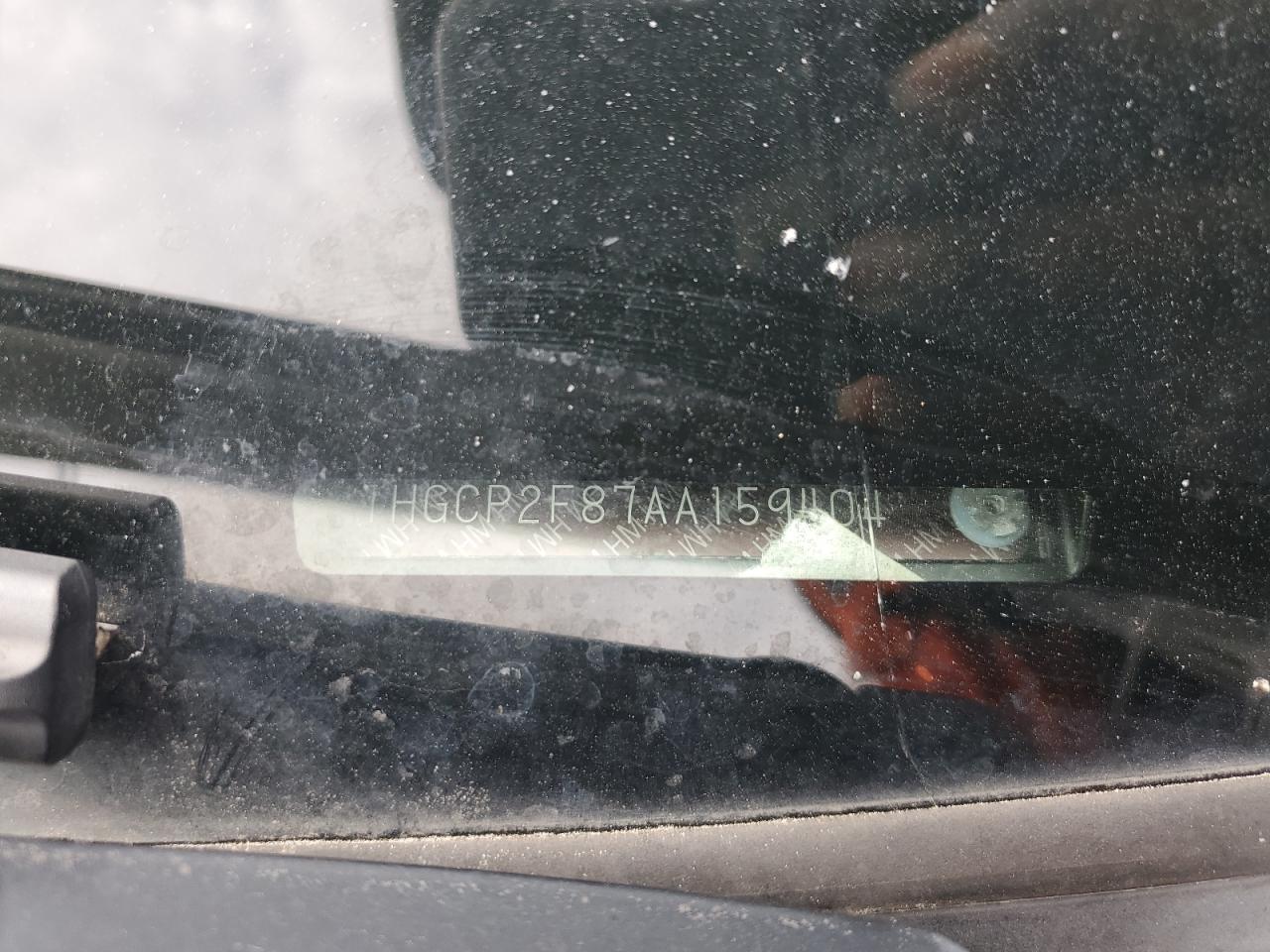 2010 Honda Accord VIN 1HGCP2F87AA159404 Copart auction photo, all over damage thumbnail 12