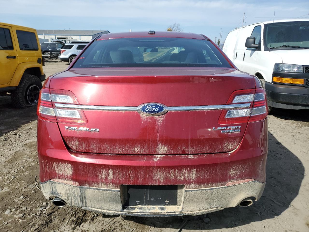 2015 Ford Taurus VIN 1FAHP2F80FG120782 Copart auction photo, front end damage thumbnail 6