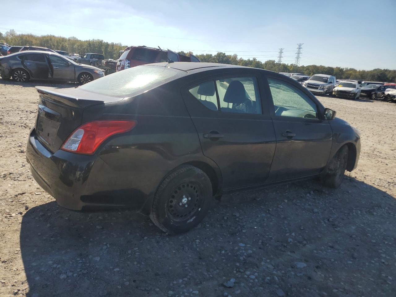 2018 Nissan Versa VIN 3N1CN7AP2JL800244 Copart auction photo, side damage thumbnail 3