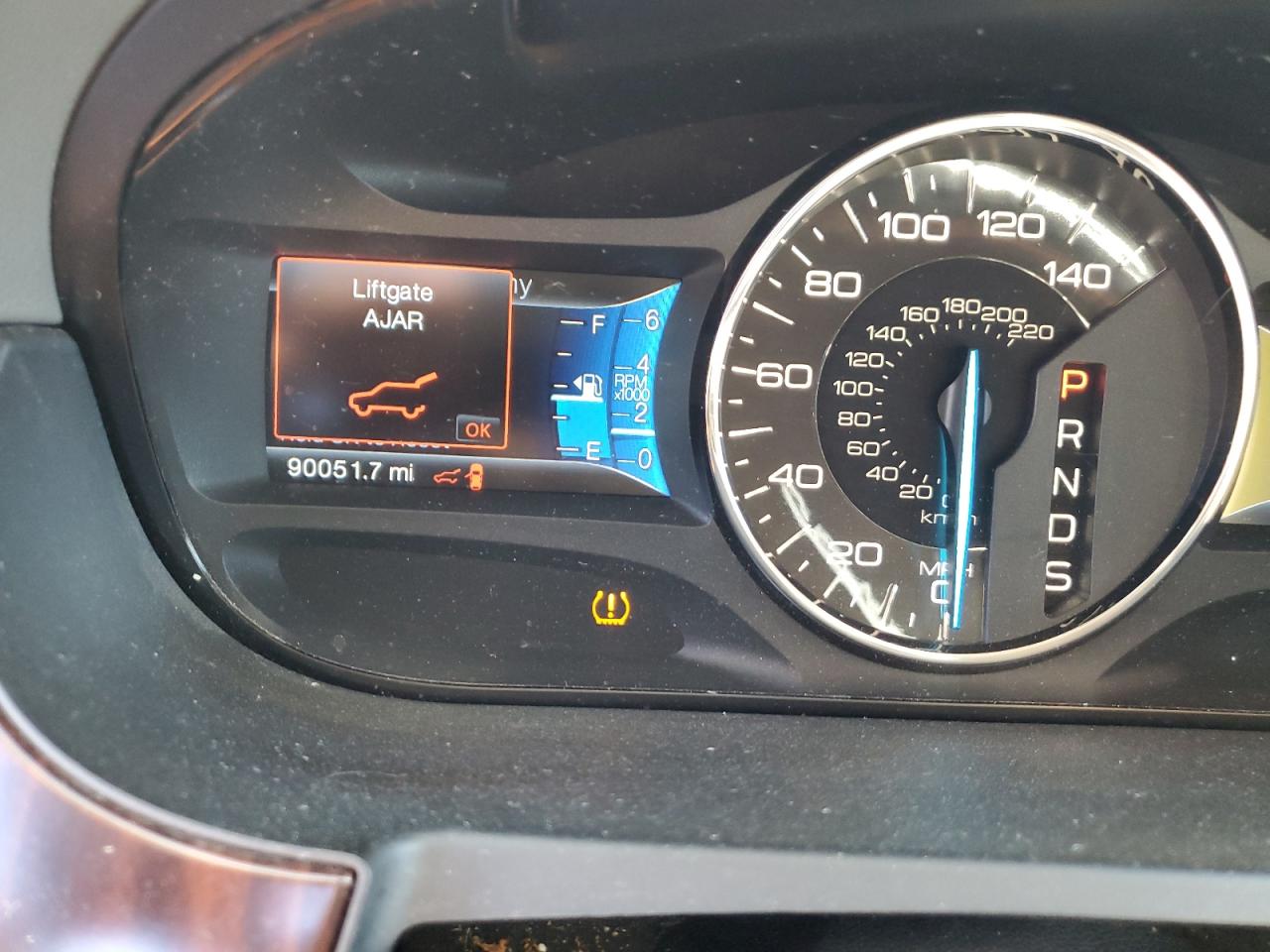 2014 Ford Edge VIN 2FMDK3KC7EBB28628 Copart auction photo, side damage thumbnail 9