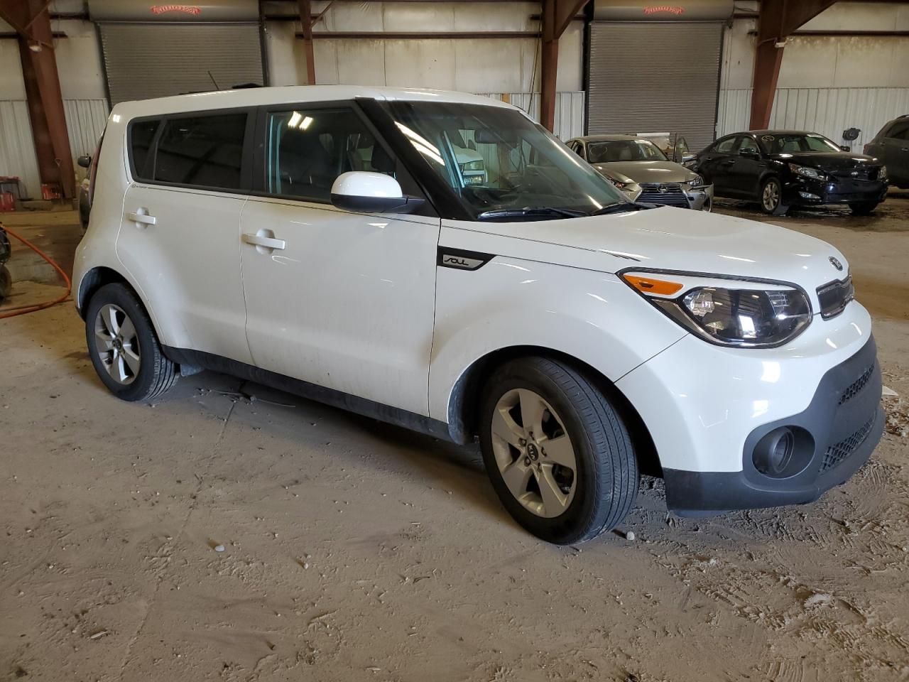 2019 KIA Soul VIN KNDJN2A28K7022887 Copart auction photo, front end / undercarriage damage thumbnail 4