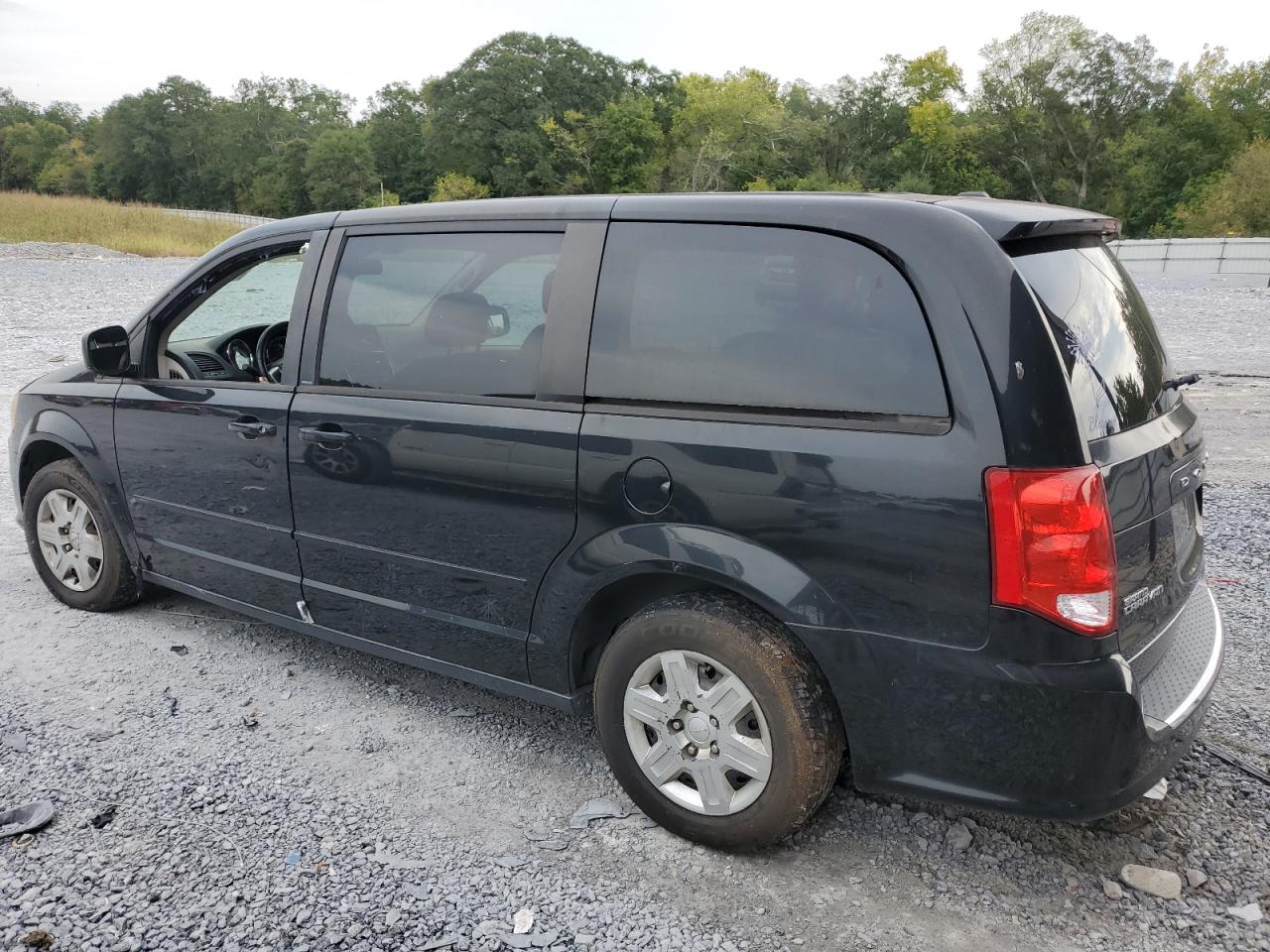 2012 Dodge Caravan VIN 2C4RDGBG7CR287877 Copart auction photo, side / minor dent/scratches damage thumbnail 2