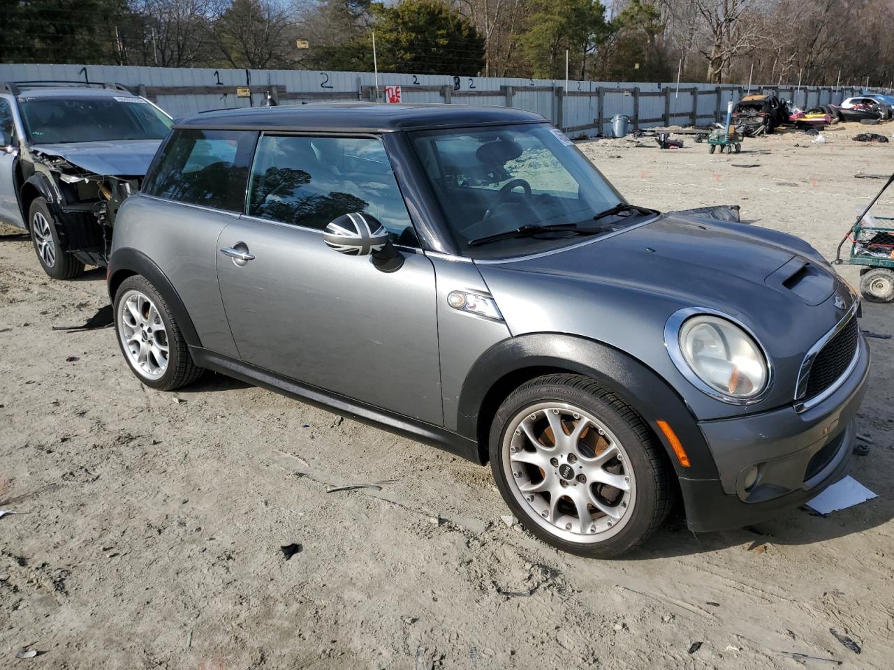 2009 MINI Cooper VIN WMWMF73539TV39608 Copart auction photo, mechanical damage thumbnail 4