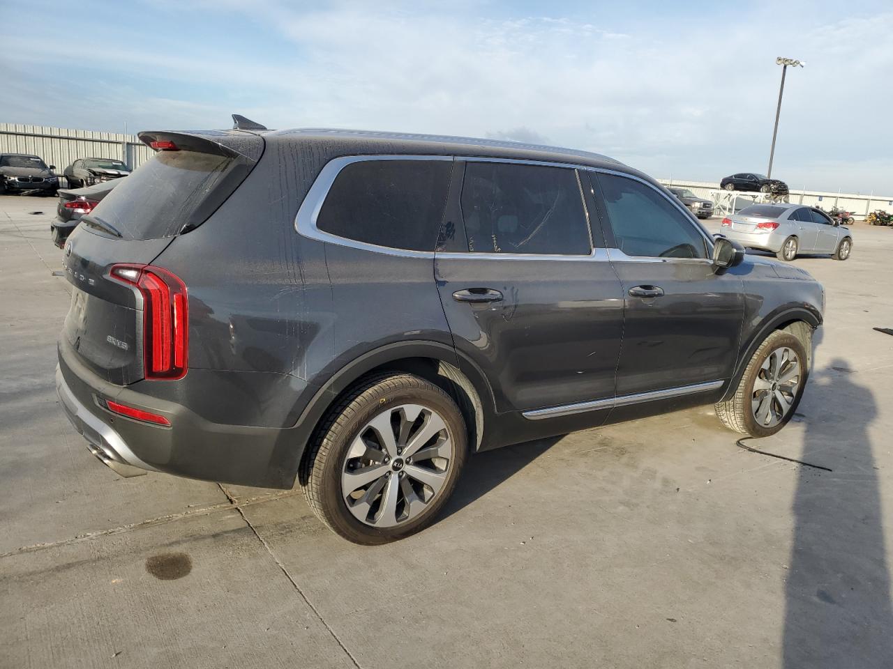 2020 KIA Telluride VIN 5XYP34HC3LG082509 Copart auction photo, front end damage thumbnail 3