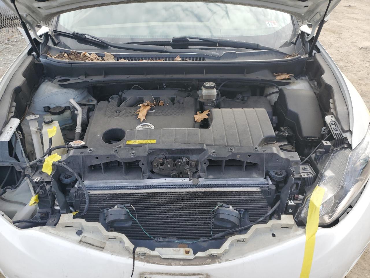2010 Nissan Murano VIN JN8AZ1MW7AW109184 Copart auction photo, front end / rear end damage thumbnail 12