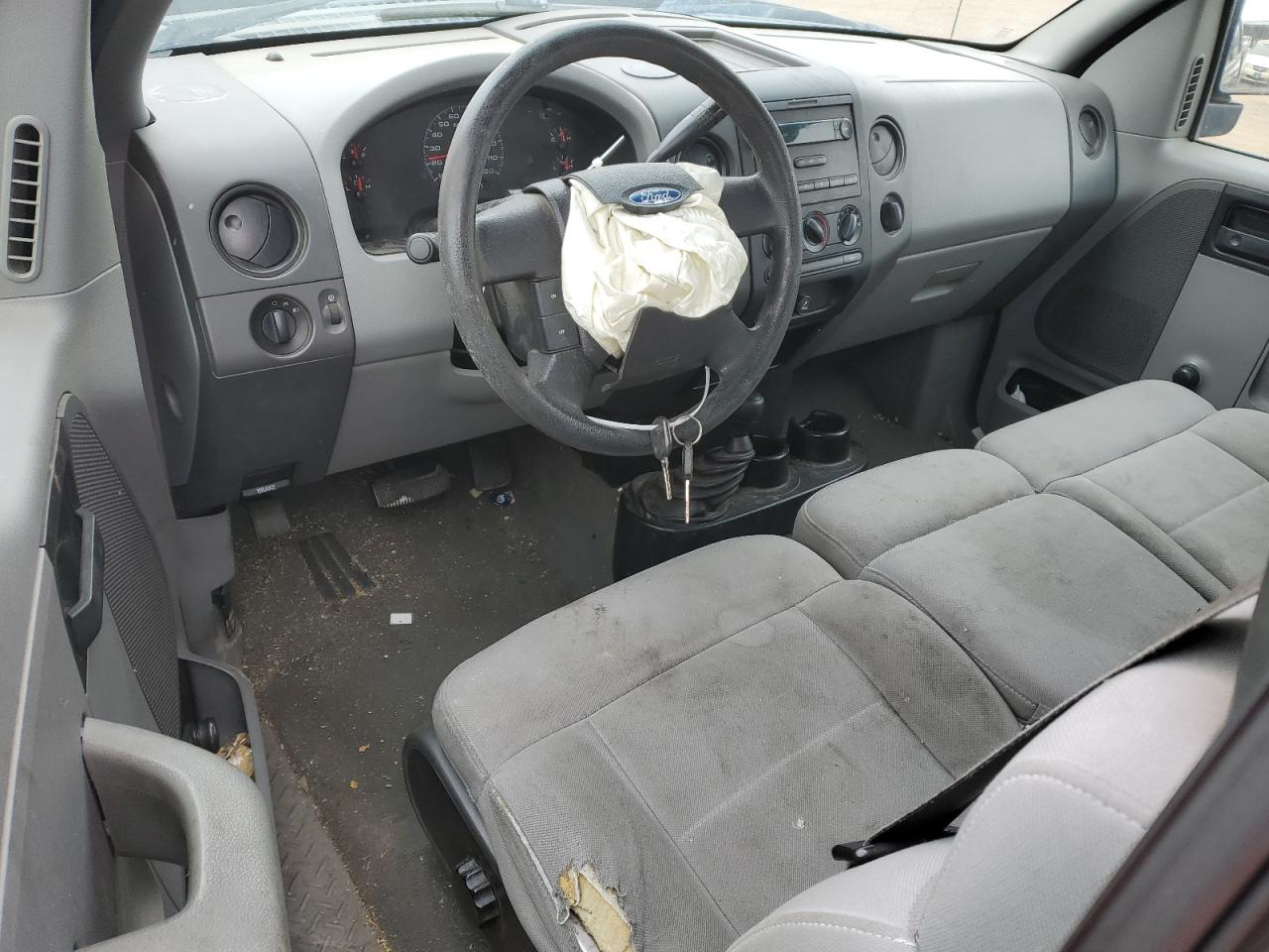 2006 Ford F-150 VIN 1FTRX14W76NB40887 Copart auction photo, front end / side damage thumbnail 8