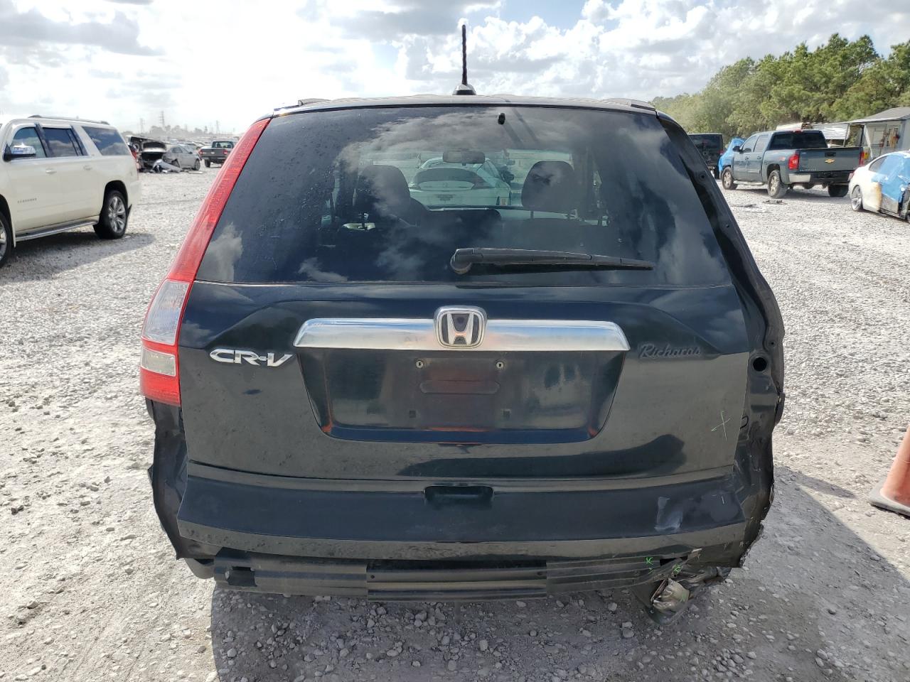 2009 Honda CR-V VIN 5J6RE38759L017457 Copart auction photo, rear end damage thumbnail 6