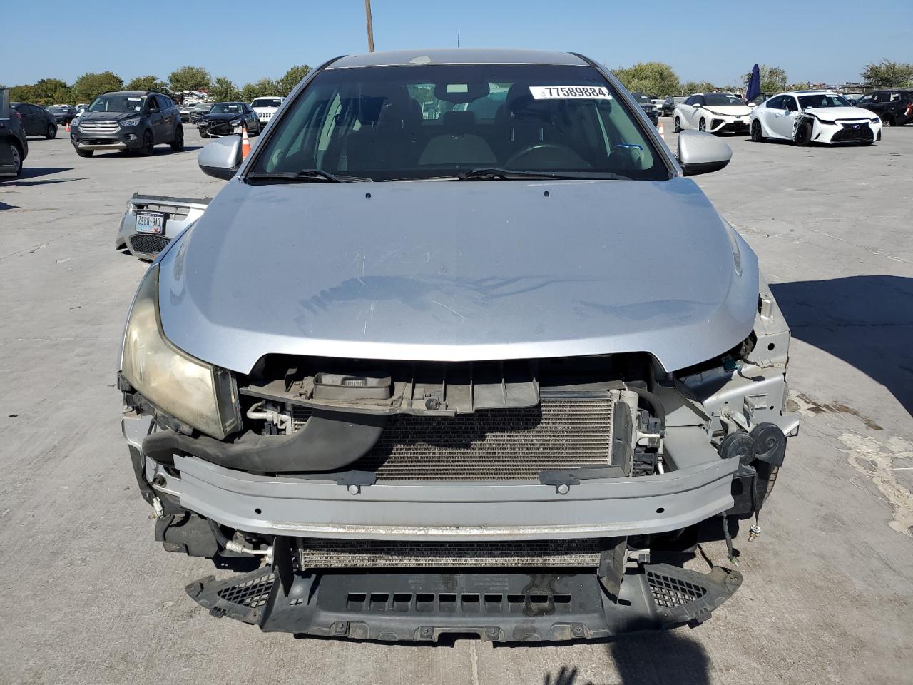2011 Chevrolet Cruze VIN 1G1PG5S98B7306322 Copart auction photo, front end / side damage thumbnail 5