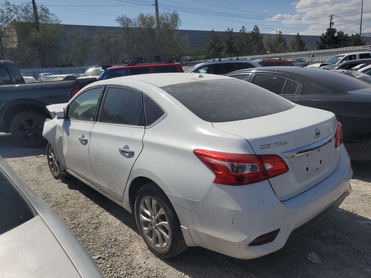 2018 Nissan Sentra VIN 3N1AB7AP9JY255291 Copart auction photo, front end damage thumbnail 2