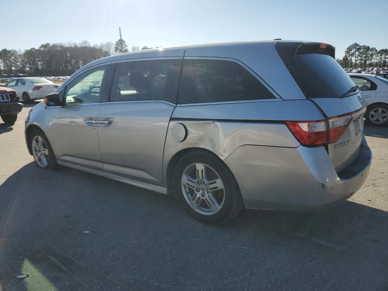 2012 Honda Odyssey VIN 5FNRL5H9XCB026996 Copart auction photo, front end / rear end damage thumbnail 2