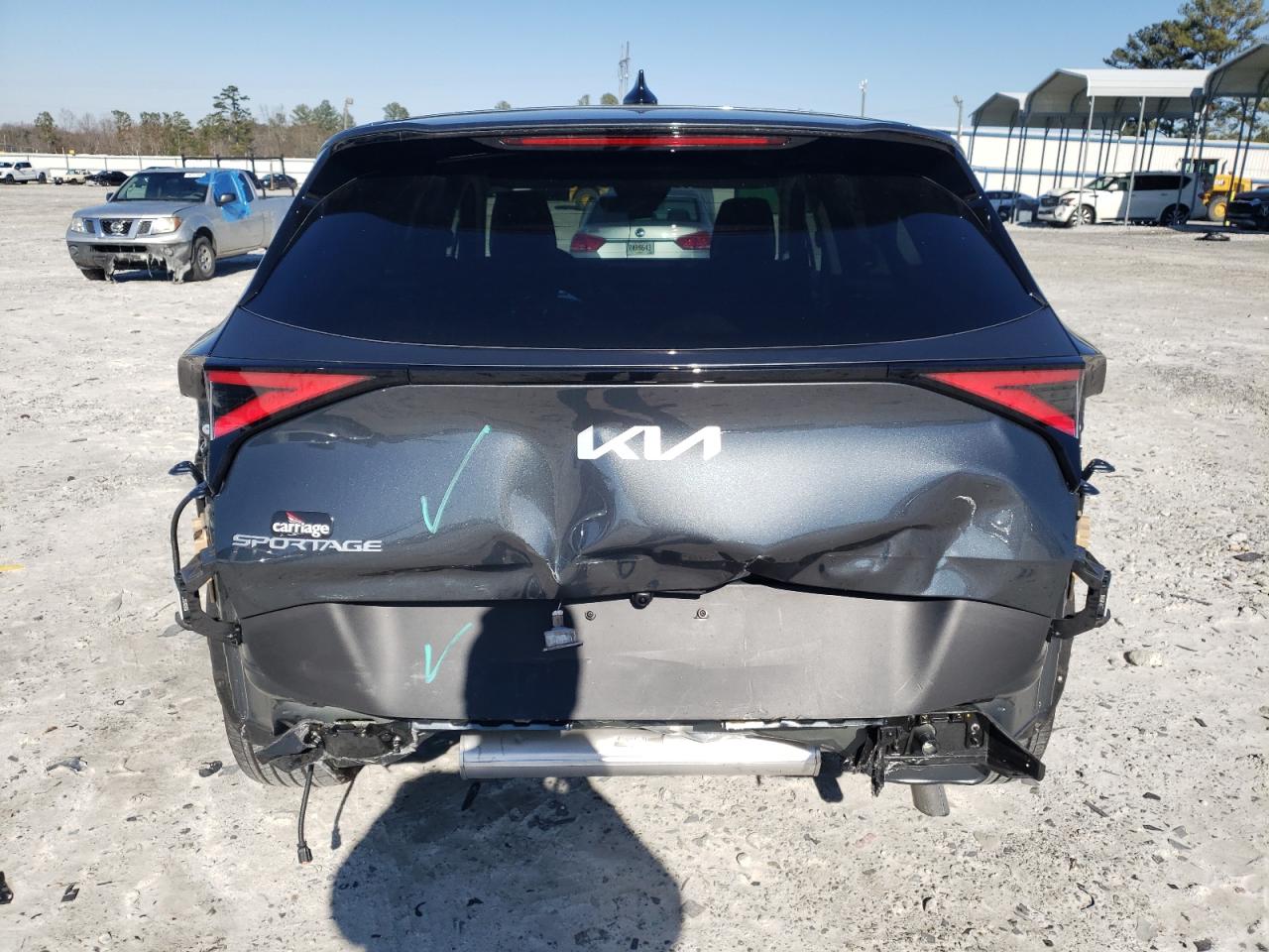 2024 KIA Sportage VIN KNDPV3DF7R7320890 Copart auction photo, rear end / front end damage thumbnail 6