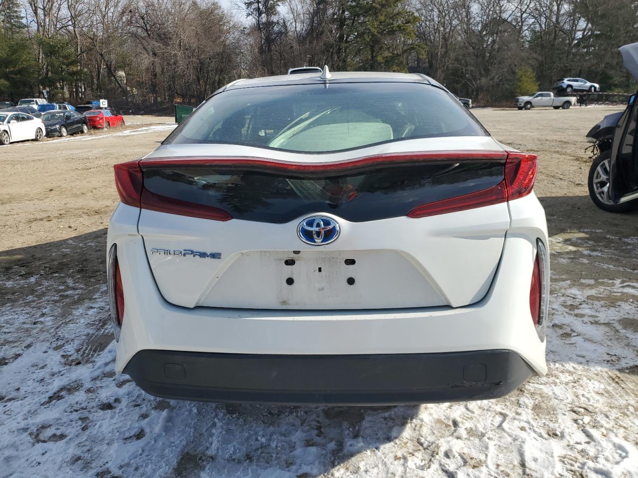 2018 Toyota Prius VIN JTDKARFP4J3084385 Copart auction photo, undercarriage / front end damage thumbnail 6