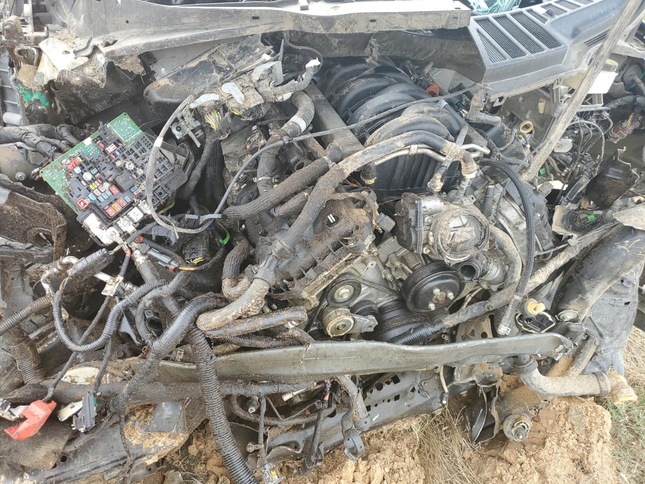 2022 Ford F-150 VIN 1FTFW1E54NKD07038 Copart auction photo, all over damage thumbnail 11