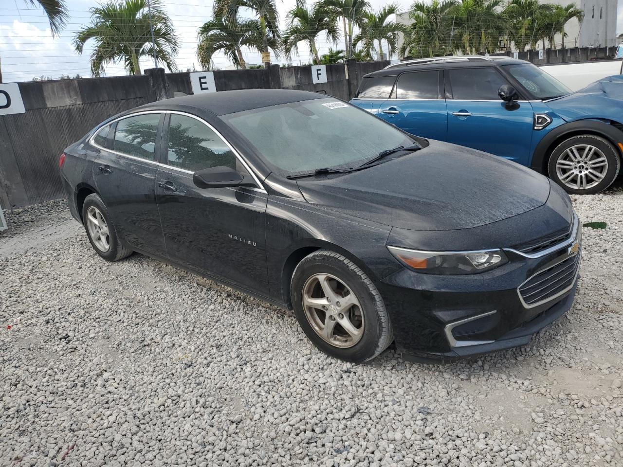 2016 Chevrolet Malibu VIN 1G1ZB5ST1GF313631 Copart auction photo, mechanical / minor dent/scratches damage thumbnail 4