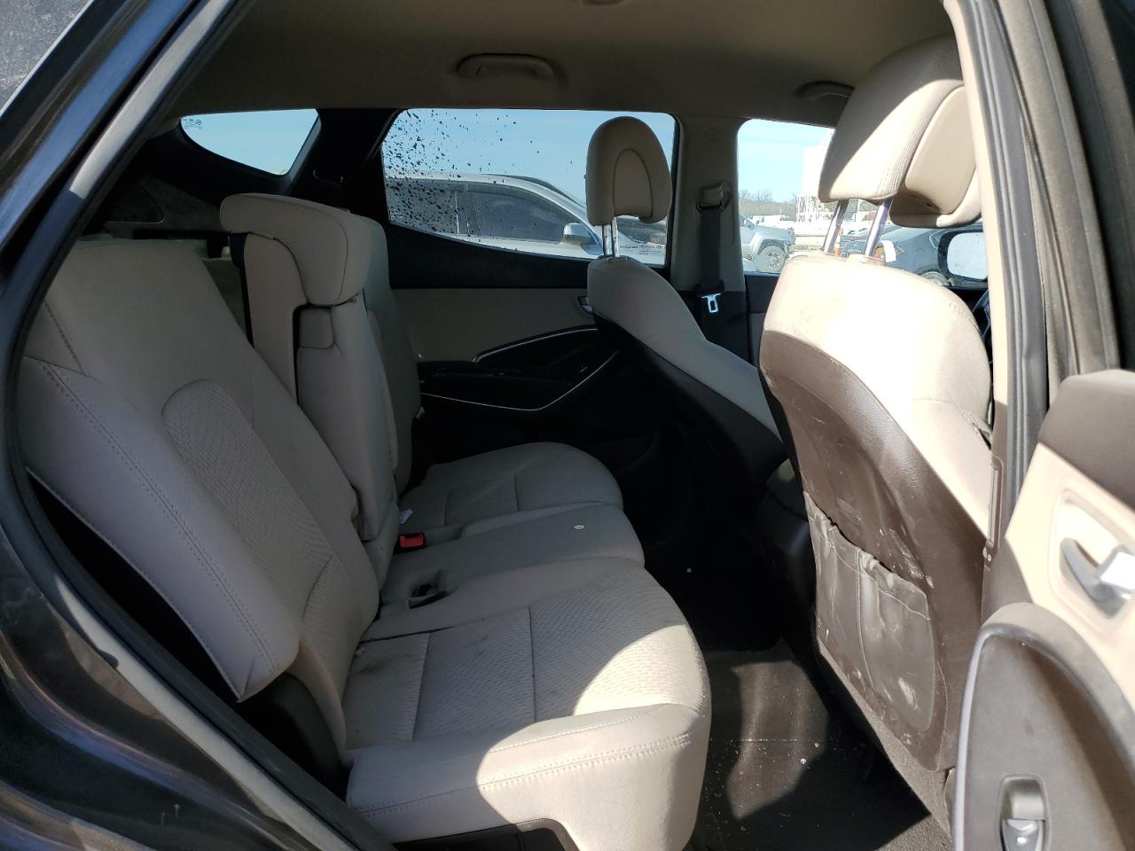 2014 Hyundai Santa Fe VIN 5XYZU3LB2EG186040 Copart auction photo, front end / vandalism damage thumbnail 11